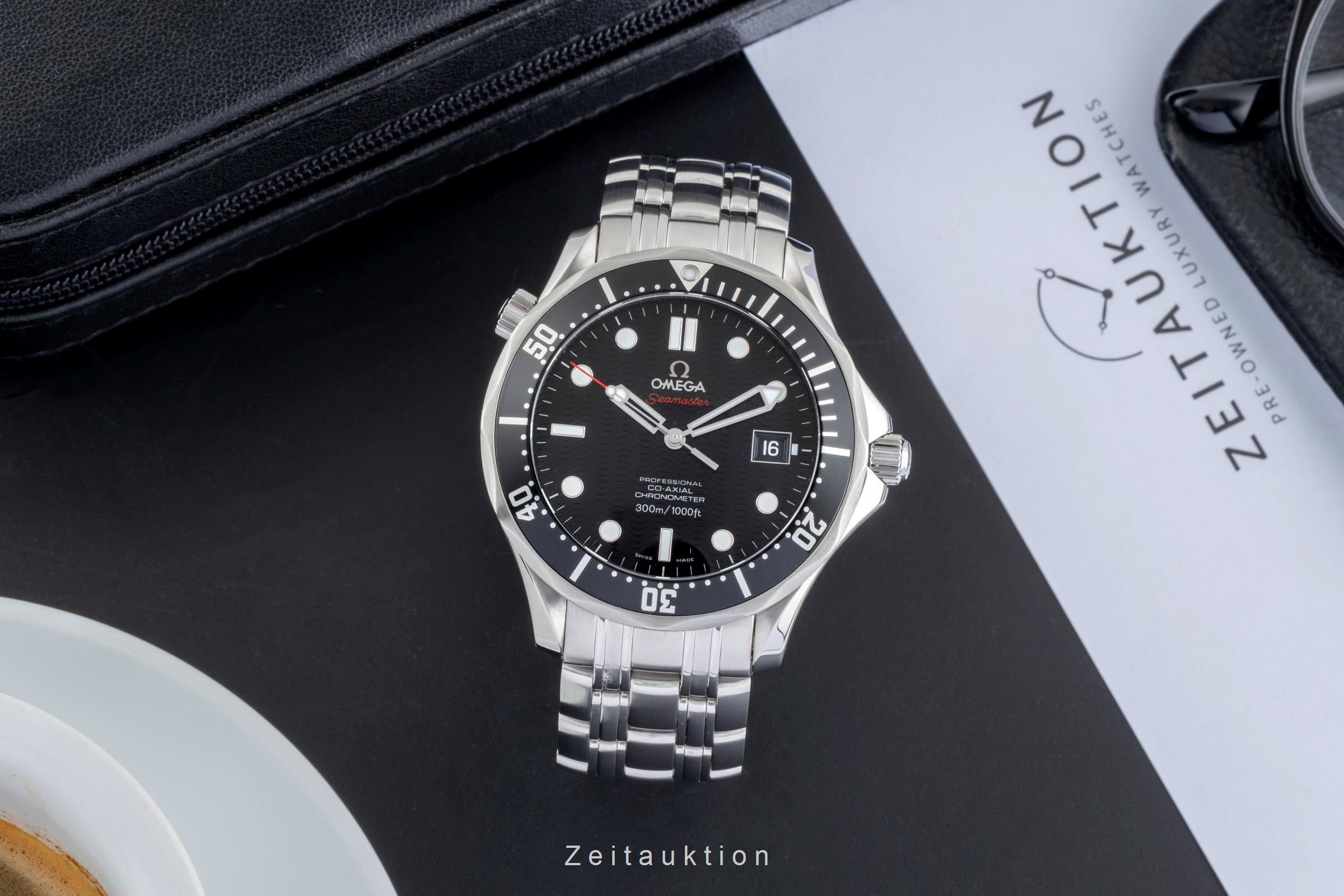 Omega Seamaster steel automatic men's watch 212.30.41.20.01.002 LP: 6500EUR  [2504366]