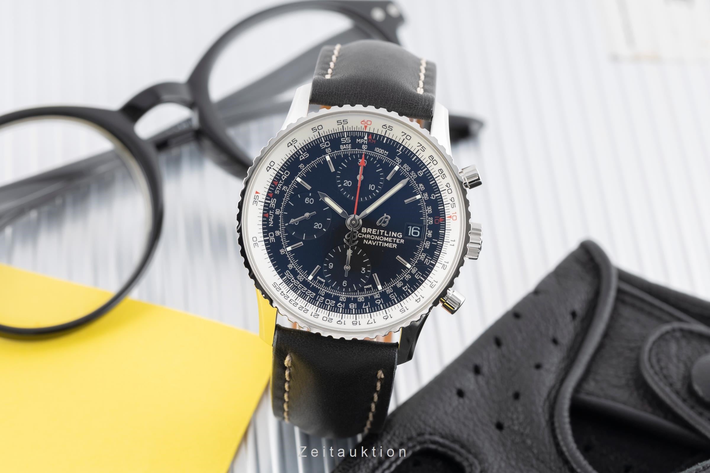Breitling Navitimer Chronograph Automatik Stahl Herrenuhr A13324 VP: 8950 € [2504368]