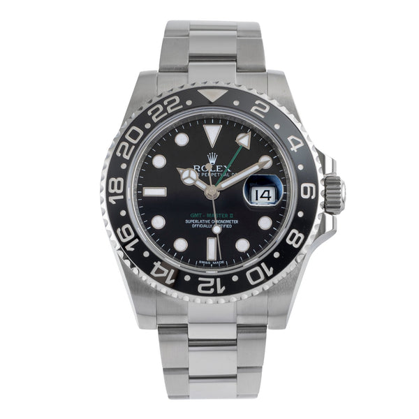 Rolex GMT-Master II steel automatic men's watch 116710LN  [2504371]
