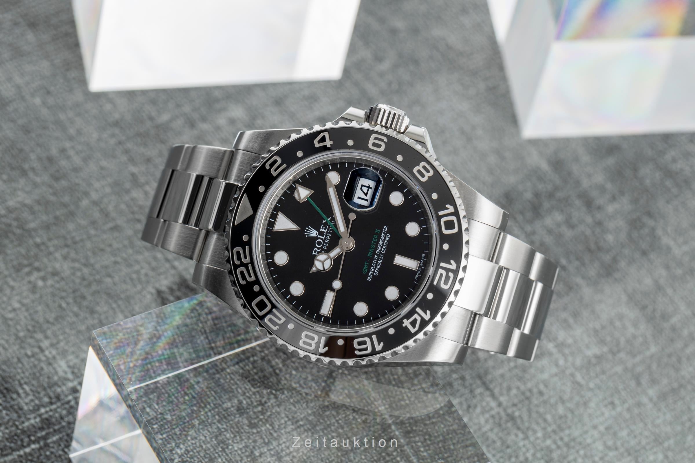 Rolex GMT-Master II steel automatic men's watch 116710LN  [2504371]