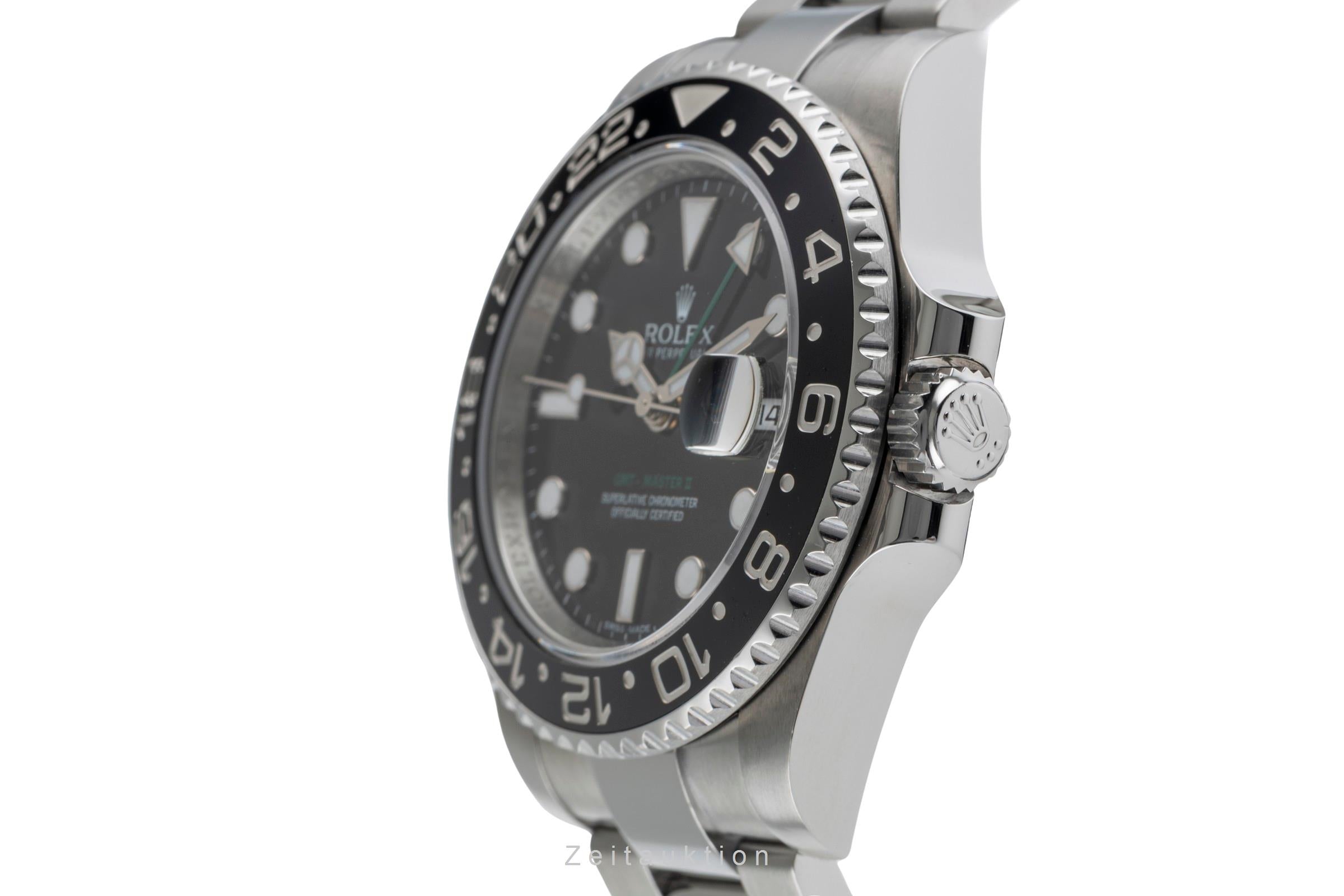 Rolex GMT-Master II steel automatic men's watch 116710LN  [2504371]