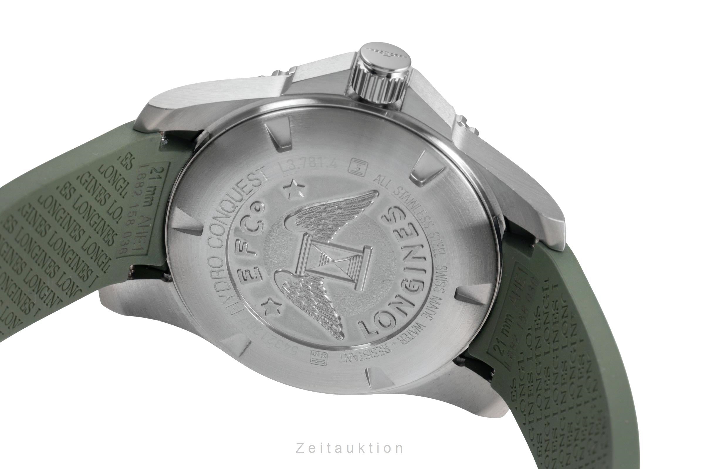 Longines Hydro Conquest steel automatic men's watch L3.781.4.06.9  [2504373]