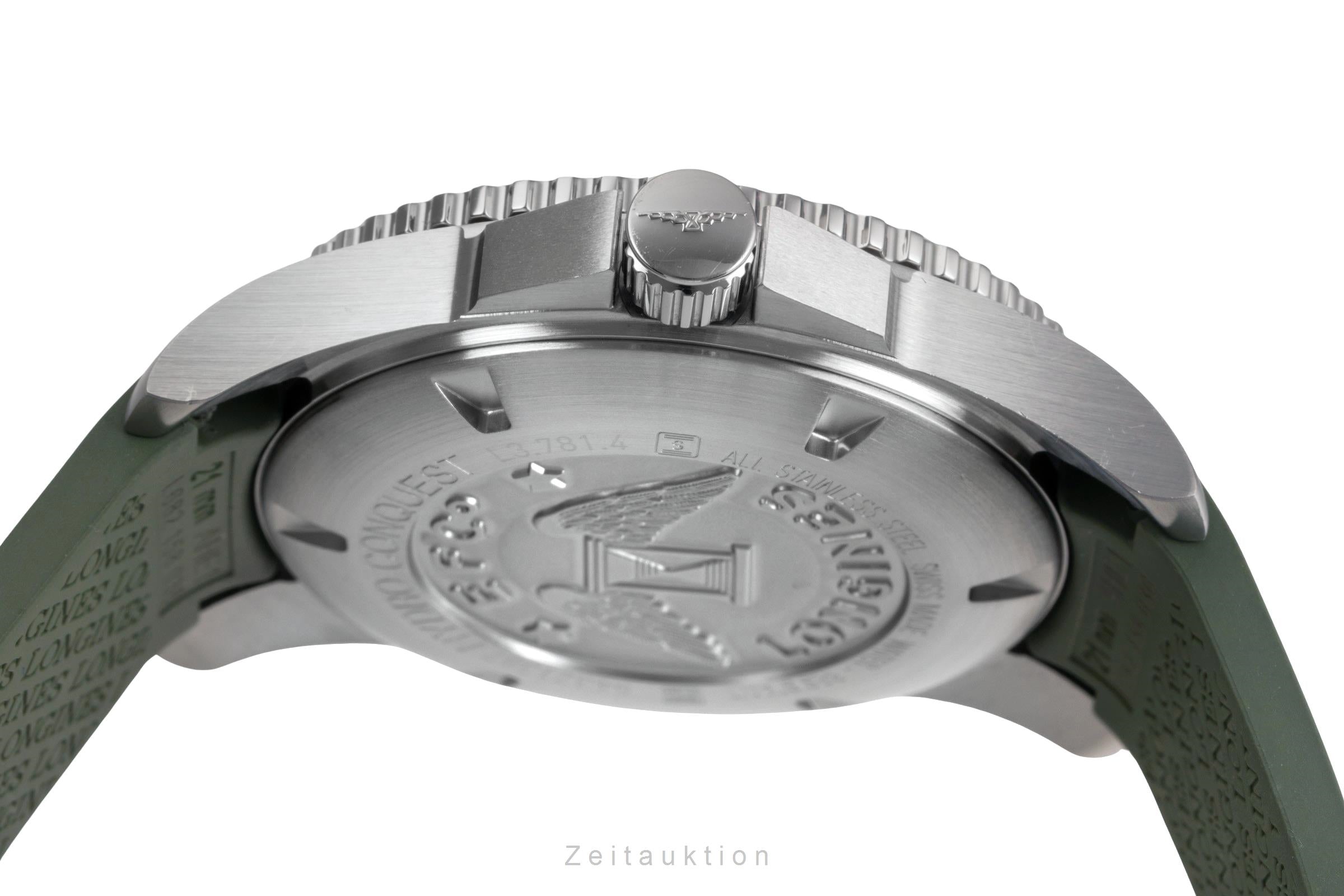 Longines Hydro Conquest steel automatic men's watch L3.781.4.06.9  [2504373]