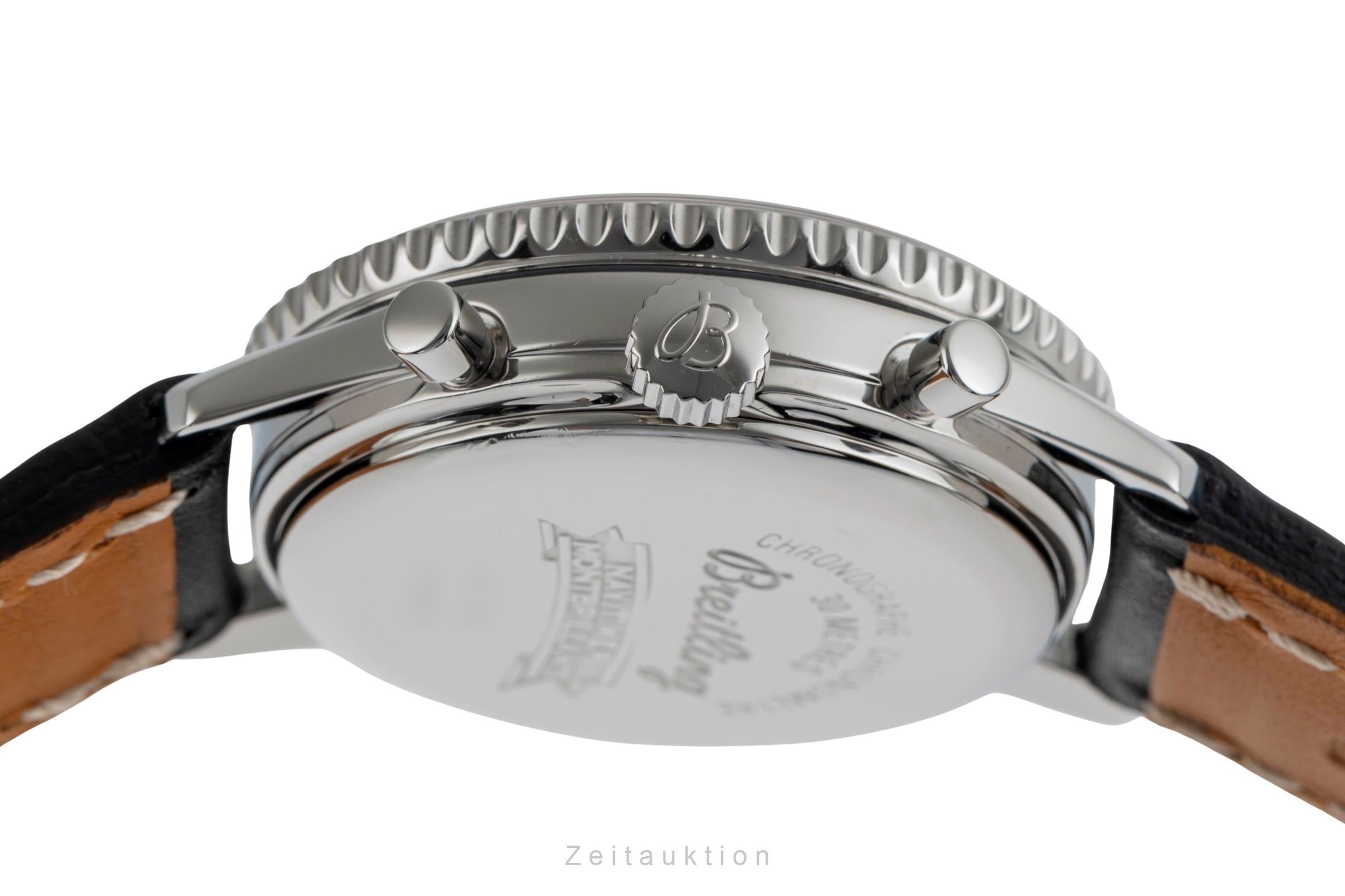 Breitling Montbrillant chronograph steel automatic men's watch A41330  [2504374]