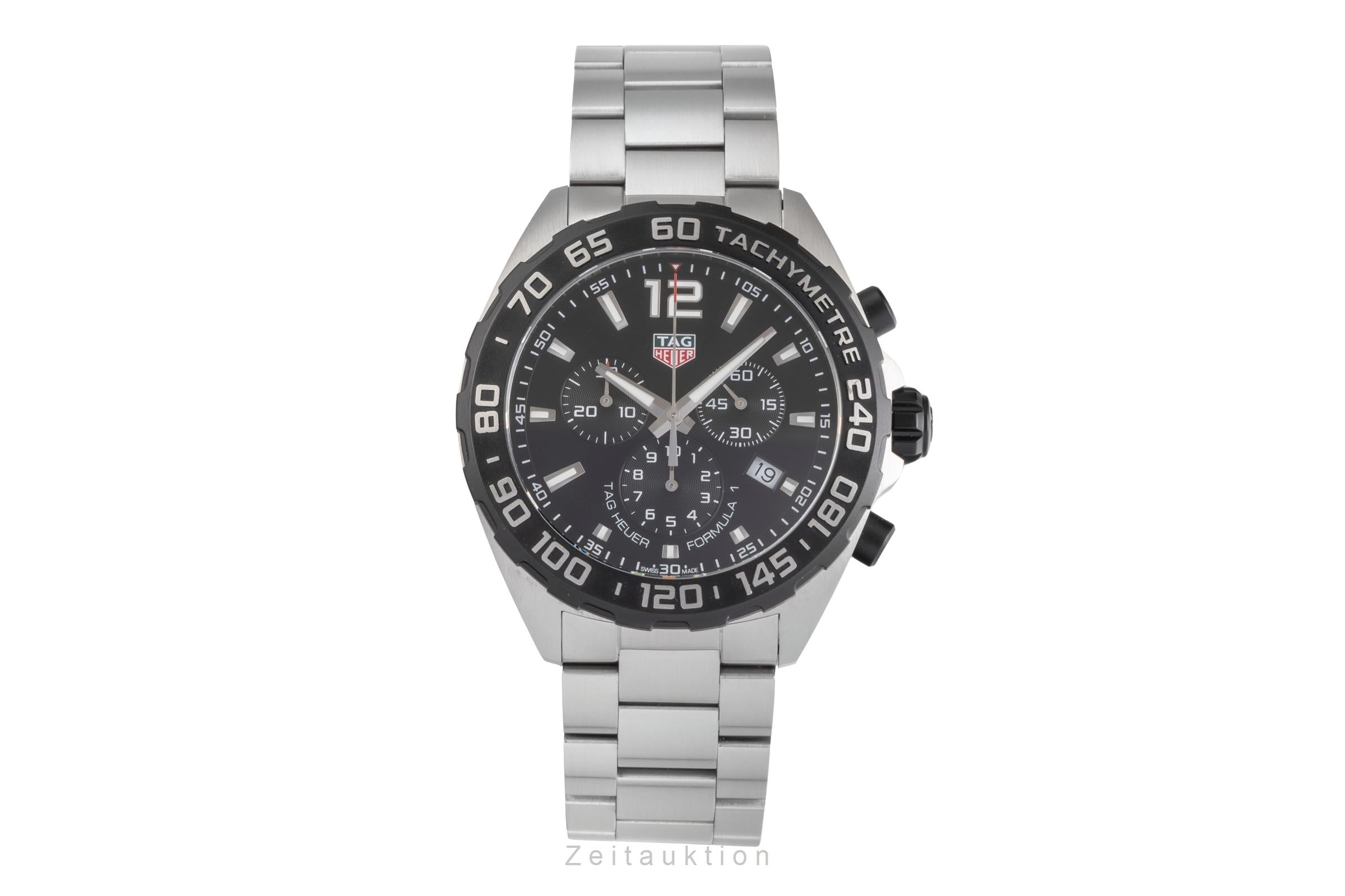Tag Heuer Formula 1 Chronograph Stahl Herrenuhr Ref. CAZ1010.BA0842 B&P 2023 [2504378]