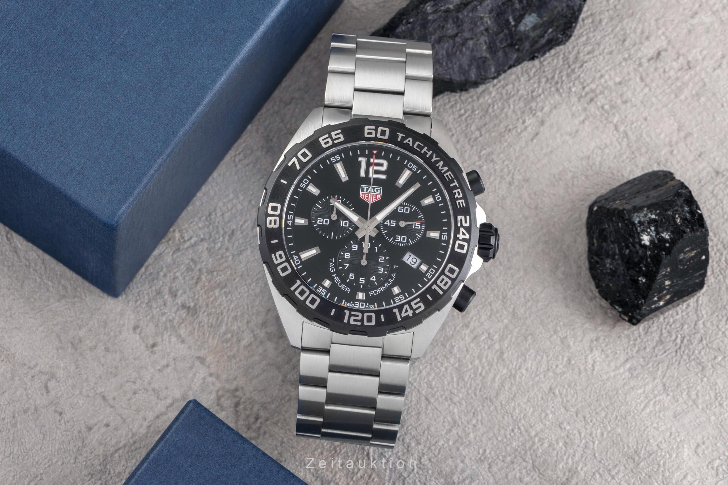 Tag Heuer Formula 1 Chronograph Stahl Herrenuhr Ref. CAZ1010.BA0842 B&P 2023 [2504378]