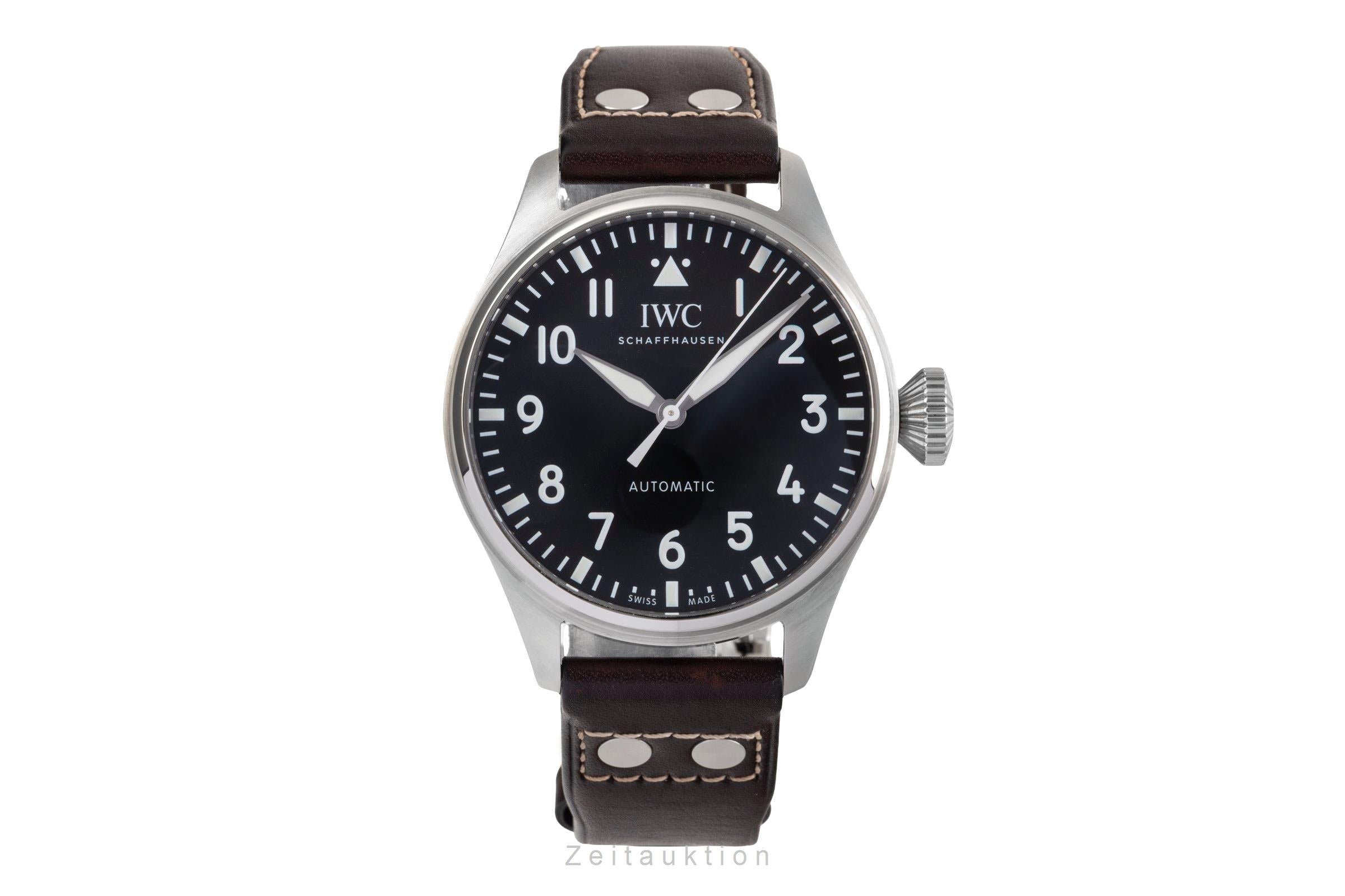IWC Big Pilot acciaio automatismo orologio da uomo IW329301 LP: 9600EUR  [2504379]