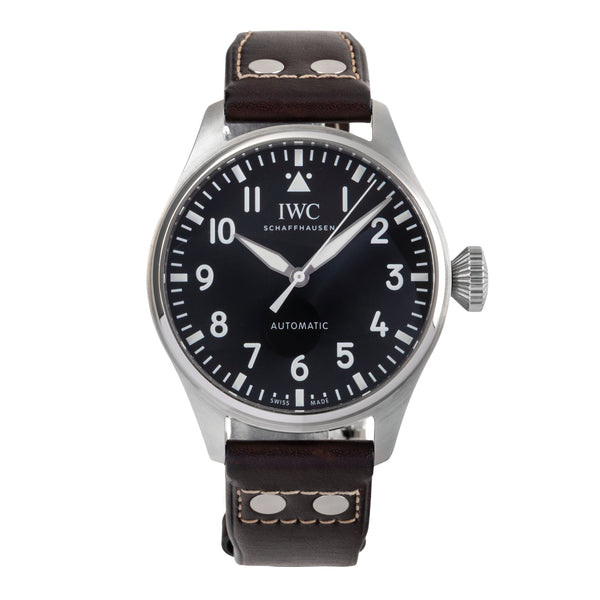 IWC Big Pilot acciaio automatismo orologio da uomo IW329301 LP: 9600EUR  [2504379]