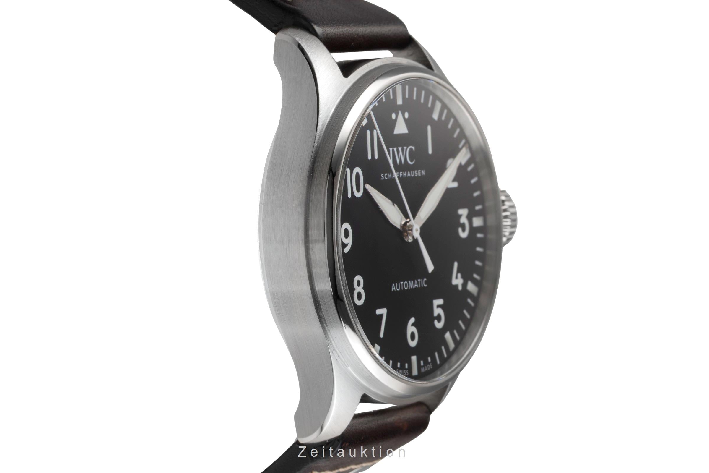 IWC Big Pilot acciaio automatismo orologio da uomo IW329301 LP: 9600EUR  [2504379]