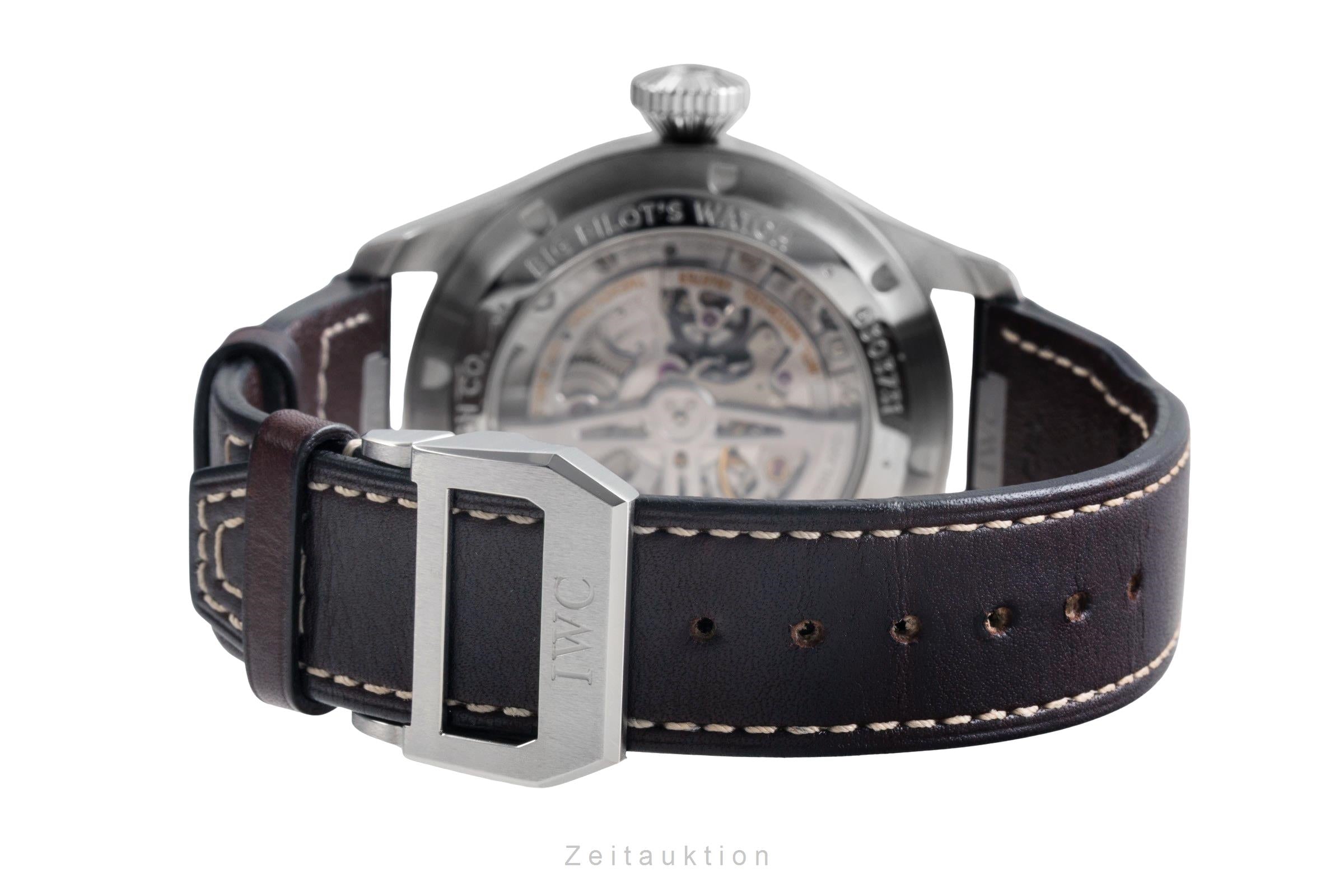 IWC Big Pilot acciaio automatismo orologio da uomo IW329301 LP: 9600EUR  [2504379]