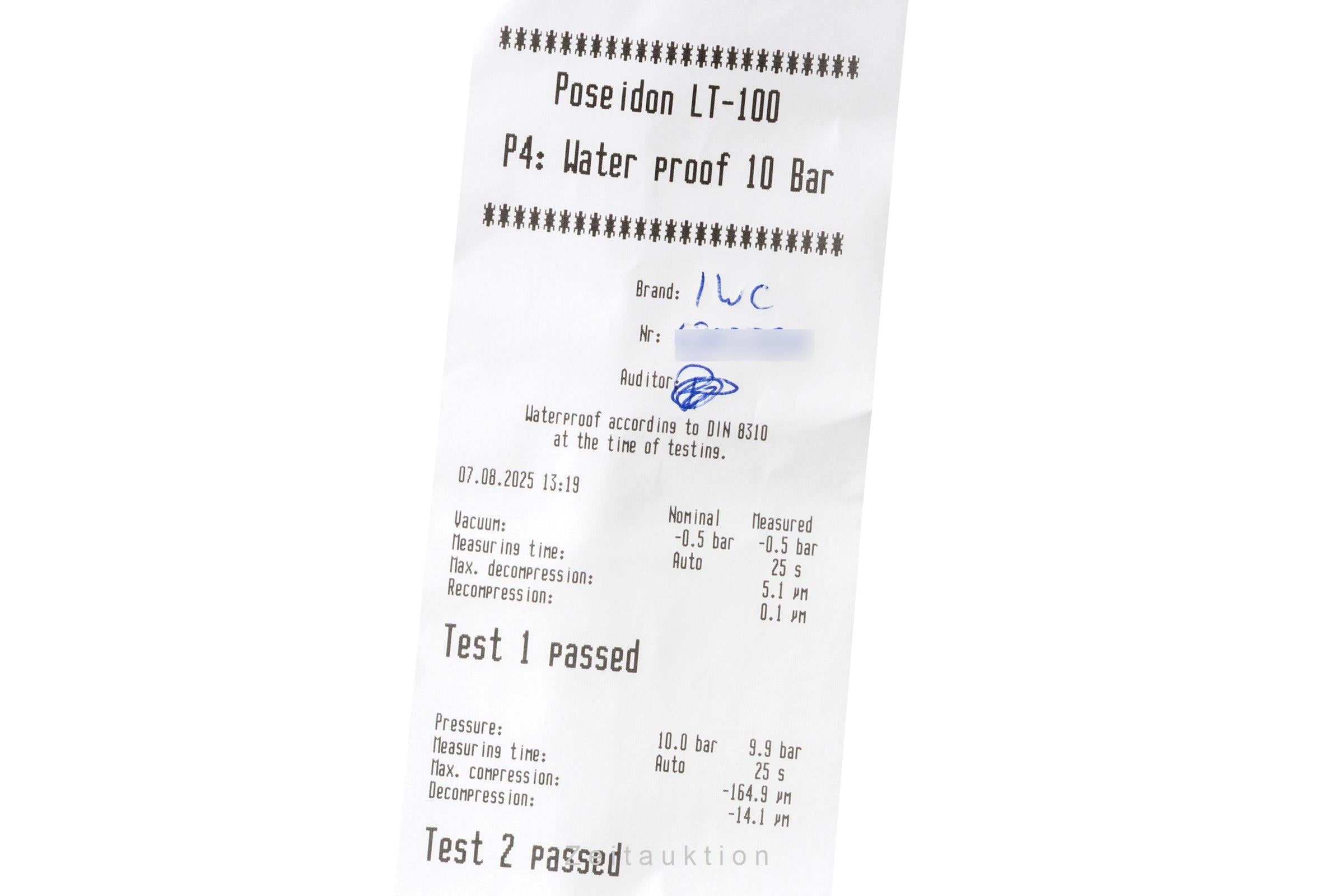 IWC Big Pilot acciaio automatismo orologio da uomo IW329301 LP: 9600EUR  [2504379]