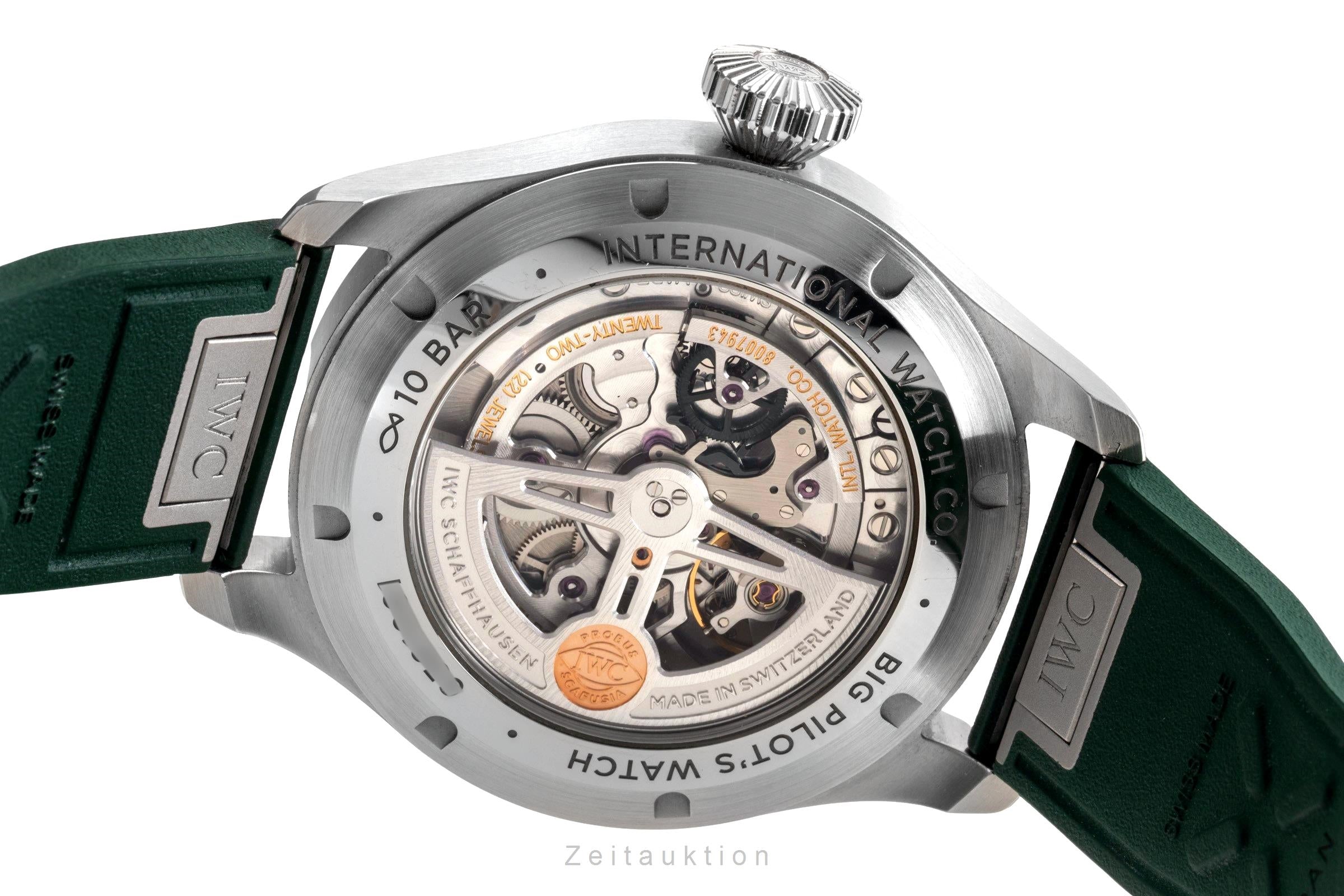 IWC Big Pilot acciaio automatismo orologio da uomo IW329306 LP: 9600EUR  [2504380]