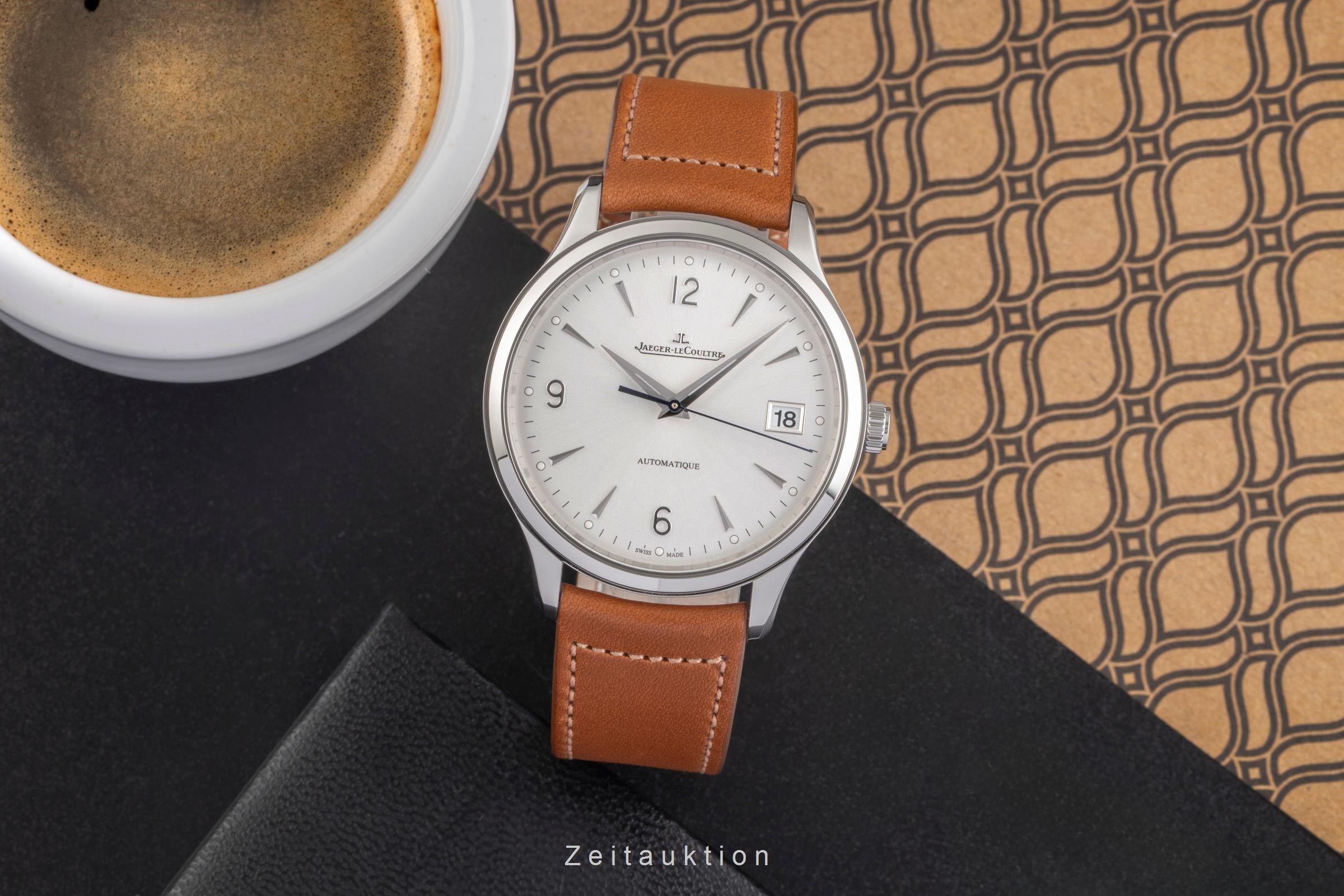 Jaeger LeCoultre Master Control steel automatic men's watch Q4018420  830.8.A0.S  [2504382]