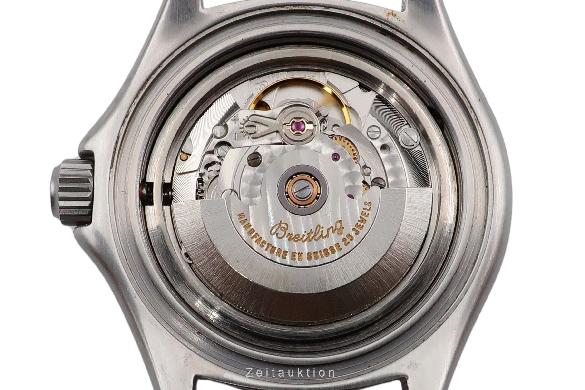 Breitling Superocean Stahl Automatik Herrenuhr Ref. A17045 Box & Papiere 1998 [2504383]