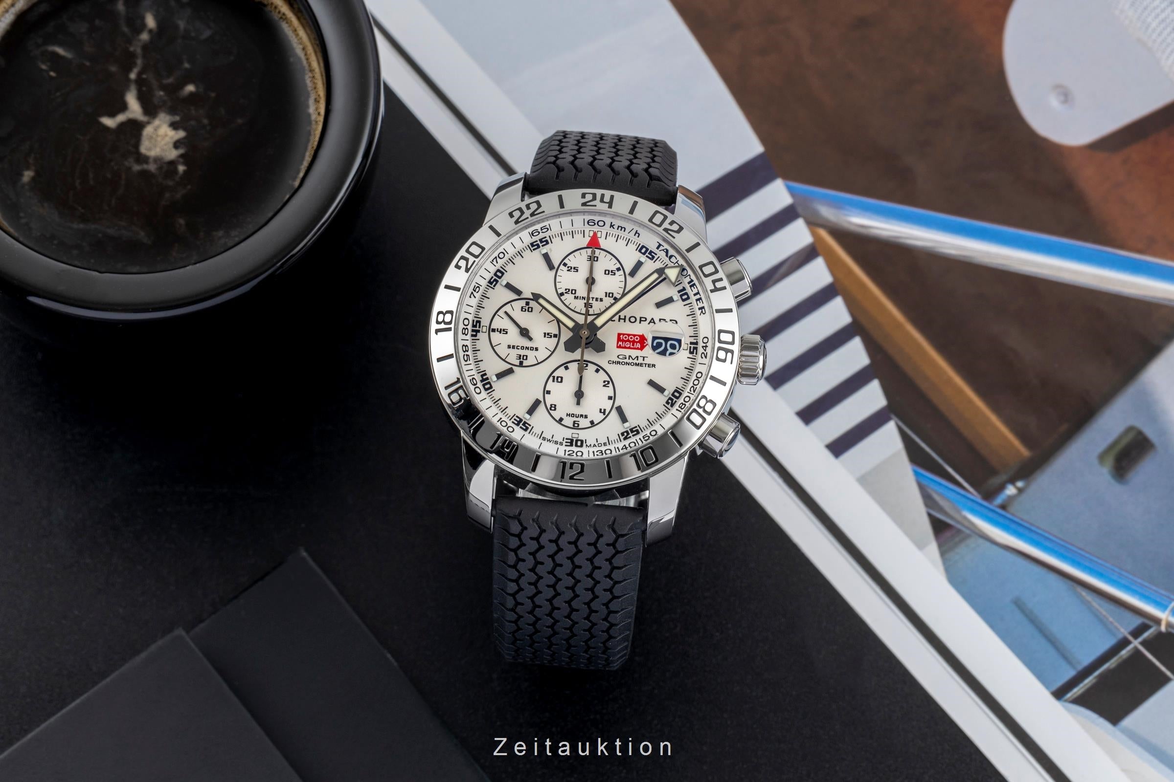 Chopard Mille Miglia chronograph steel automatic men's watch 16/8992/3  [2504384]