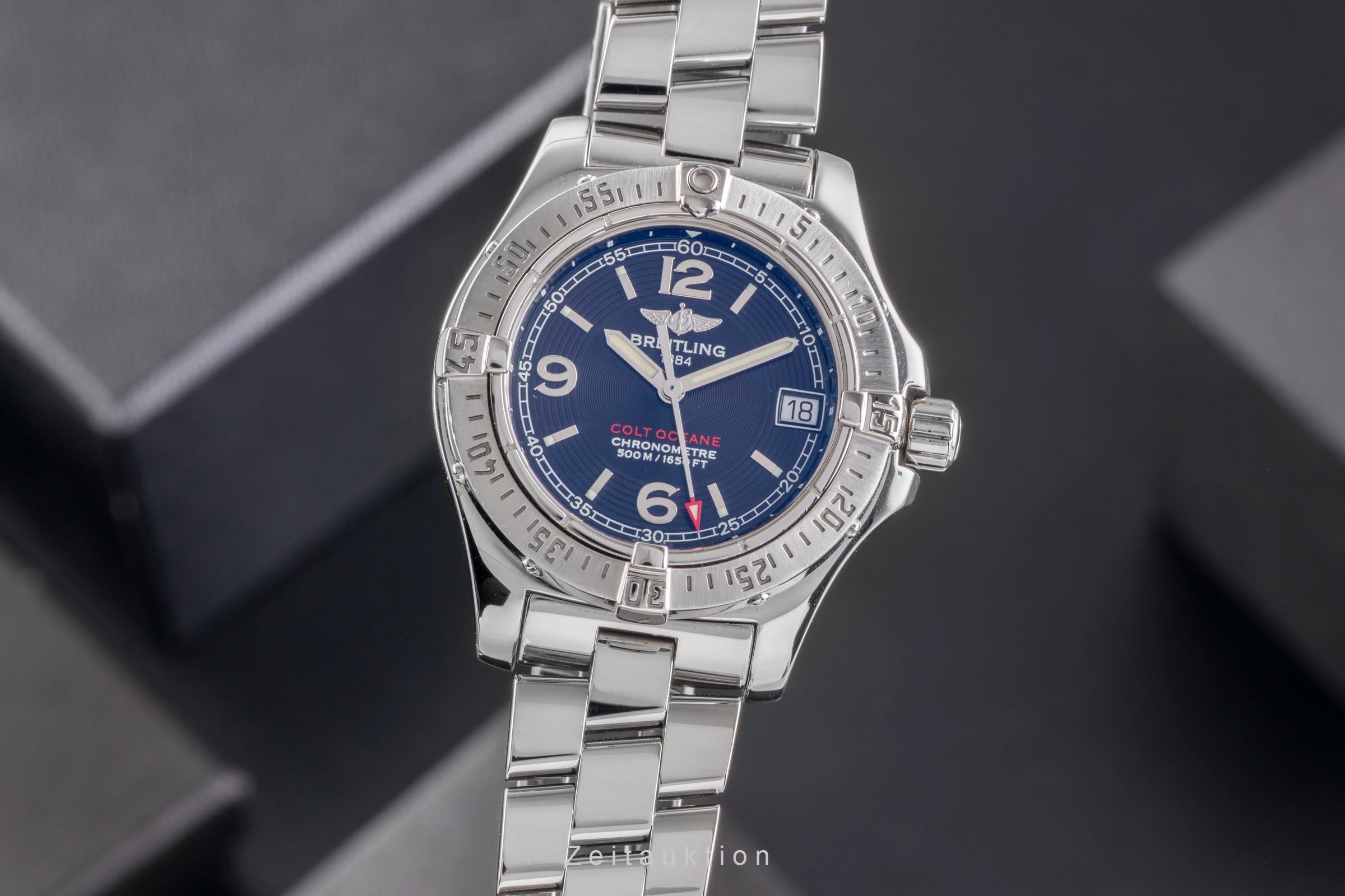 Breitling Colt Oceane 33 Chronometer Edelstahl Damenuhr Ref. A77380  [2504385]