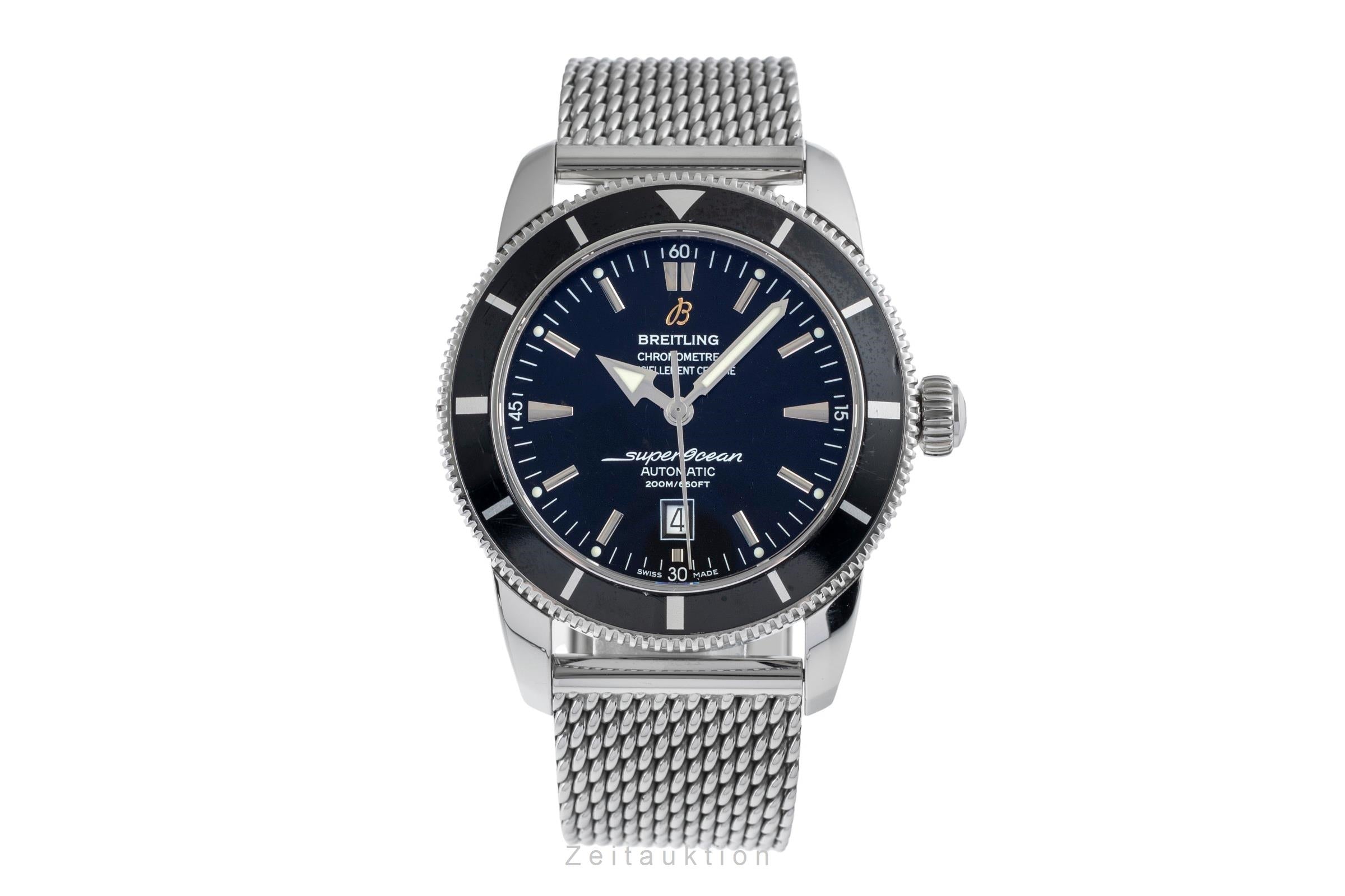 Breitling Superocean Heritage 46 acier automatique montre pour hommes A1732024/ B868 LP: 6400EUR  [2504386]