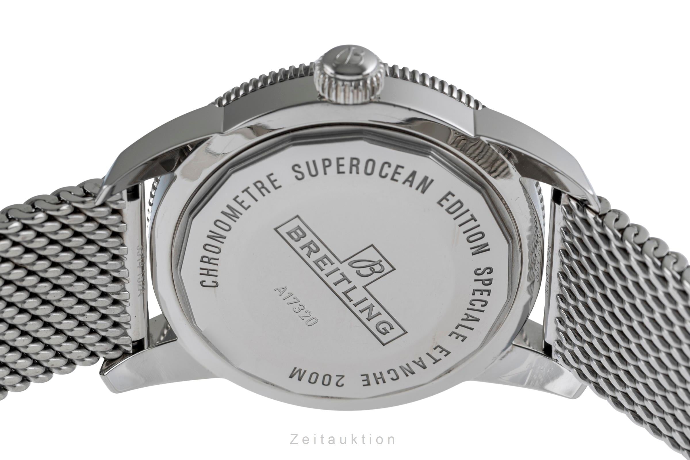 Breitling Superocean Heritage 46 acier automatique montre pour hommes A1732024/ B868 LP: 6400EUR  [2504386]