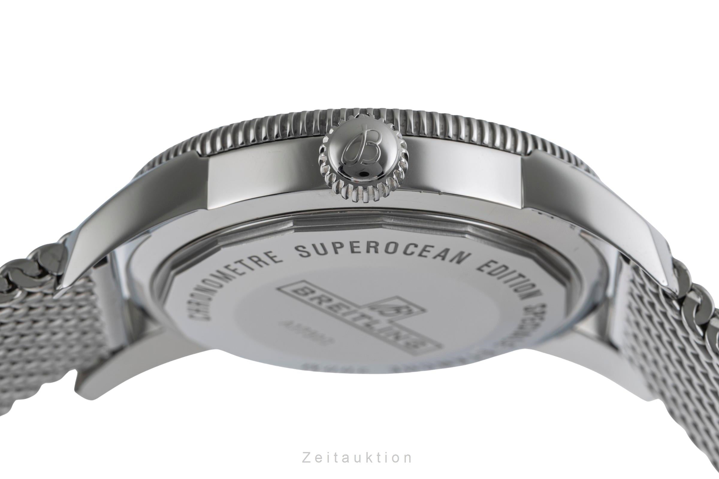 Breitling Superocean Heritage 46 acier automatique montre pour hommes A1732024/ B868 LP: 6400EUR  [2504386]
