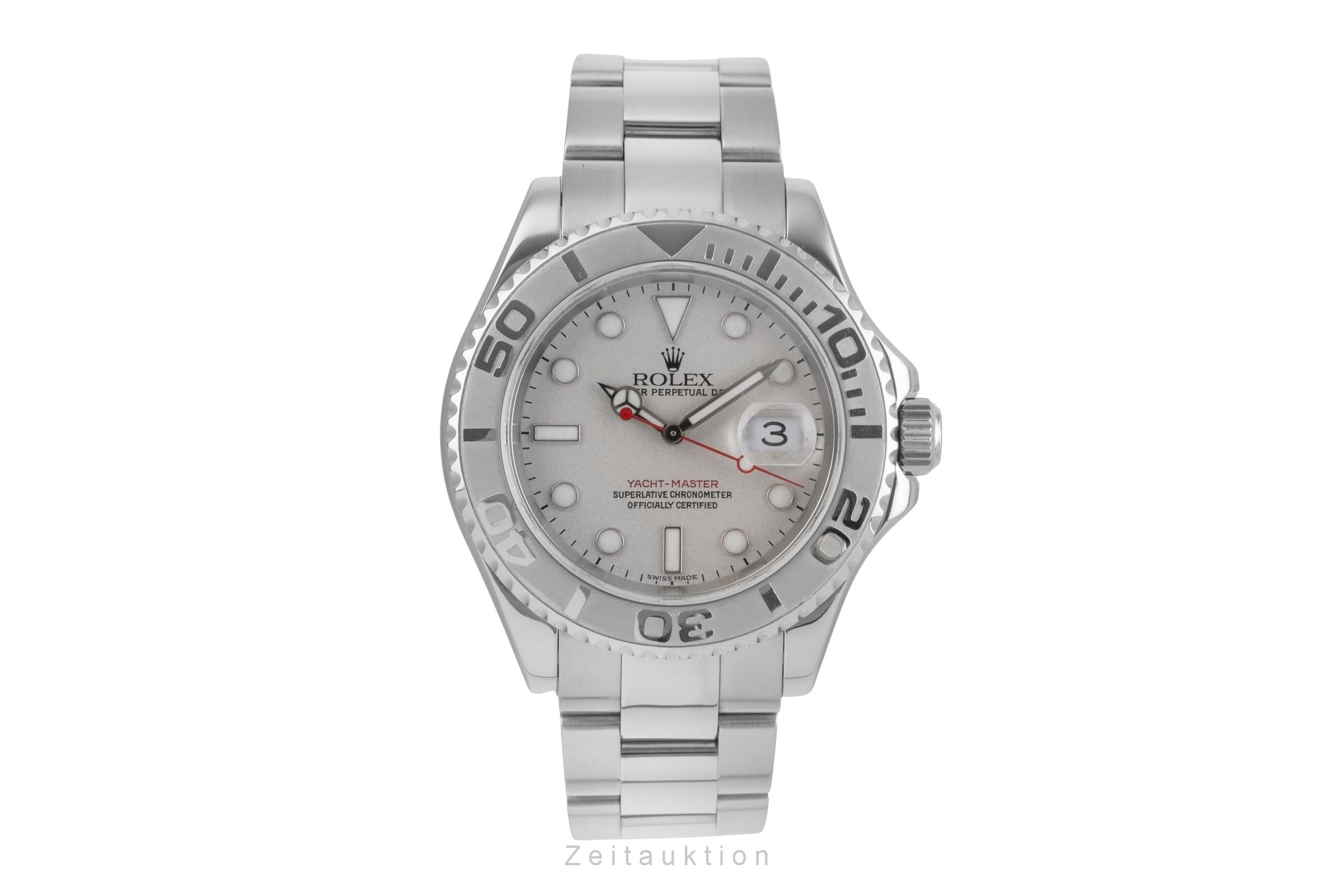Rolex Yacht-Master steel / platinium automatic men's watch 16622  [2504387]