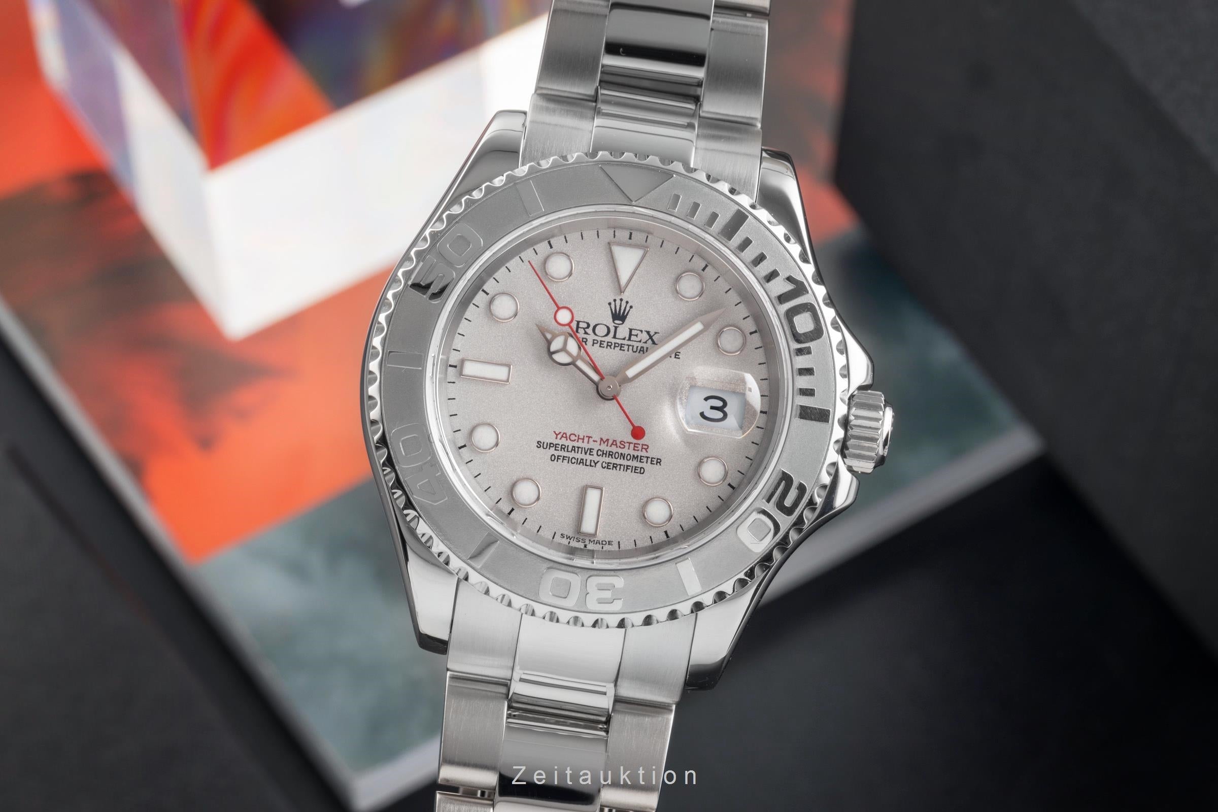 Rolex Yacht-Master steel / platinium automatic men's watch 16622  [2504387]