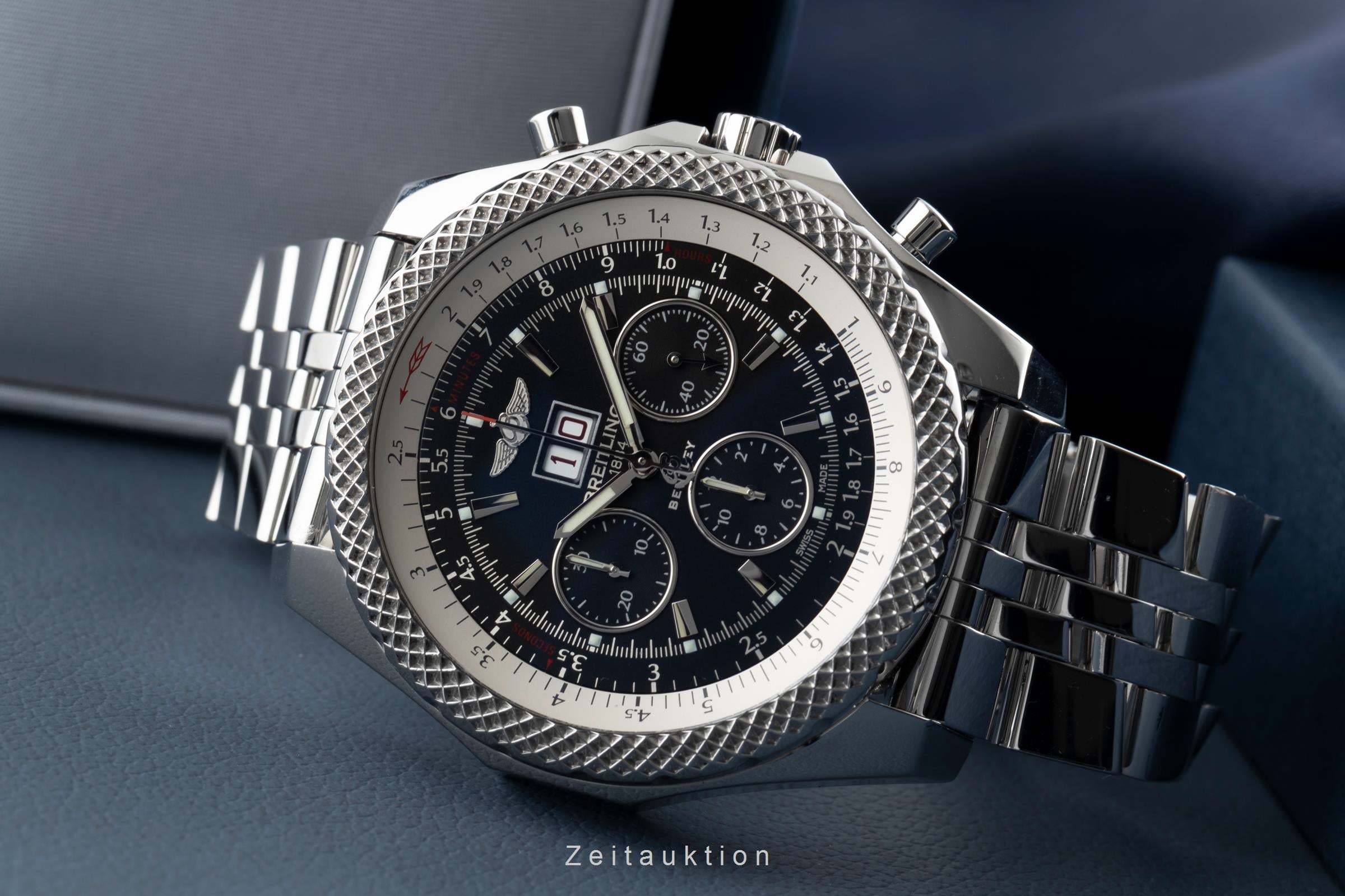 Breitling Bentley chronograph steel automatic men's watch A44364  [2504389]