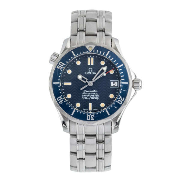 Omega Seamaster acero automático reloj para caballeros 2551.80.00  [2504390]