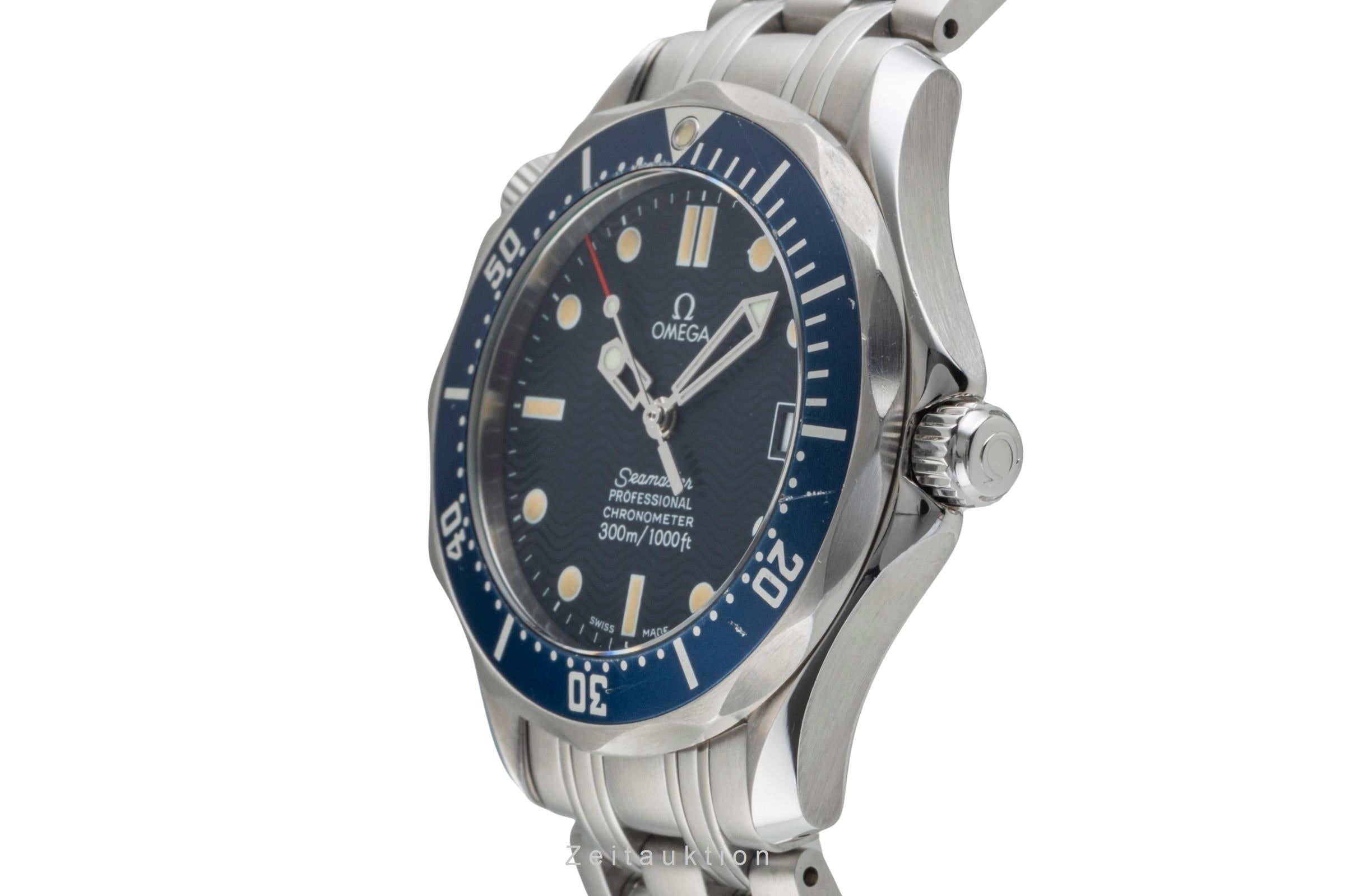 Omega Seamaster acero automático reloj para caballeros 2551.80.00  [2504390]