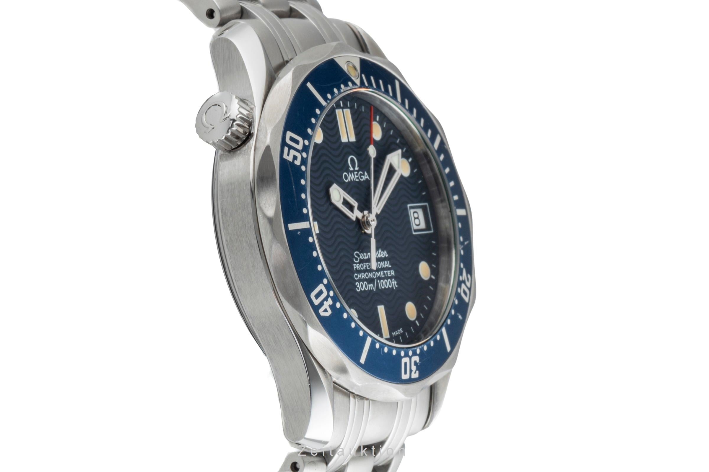 Omega Seamaster acero automático reloj para caballeros 2551.80.00  [2504390]