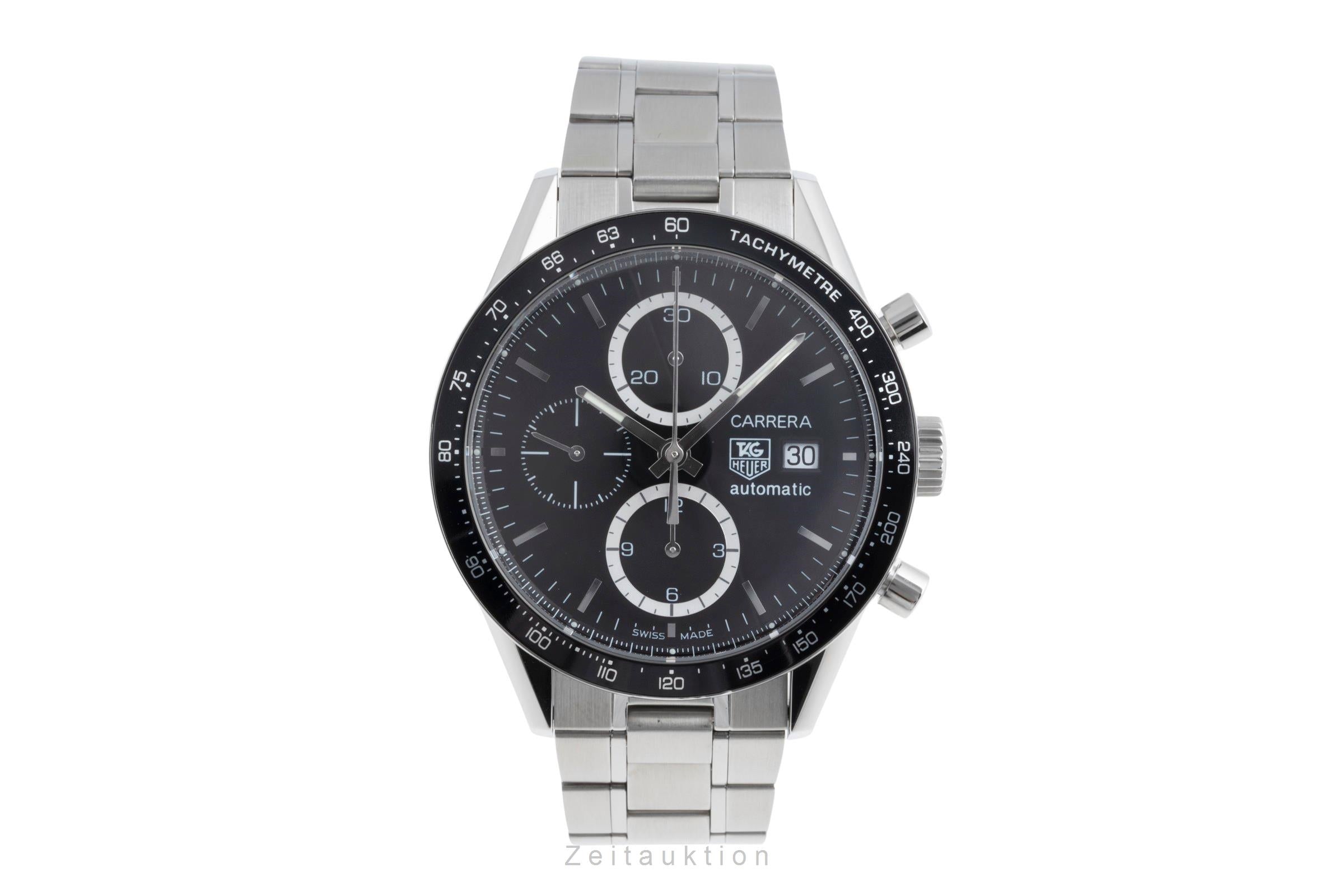 Tag Heuer Carrera Chronograph Stahl Automatik Herrenuhr Ref. CV2010.BA0788  [2504391]