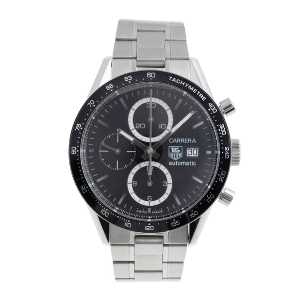 Tag Heuer Carrera Chronograph Stahl Automatik Herrenuhr Ref. CV2010.BA0788  [2504391]