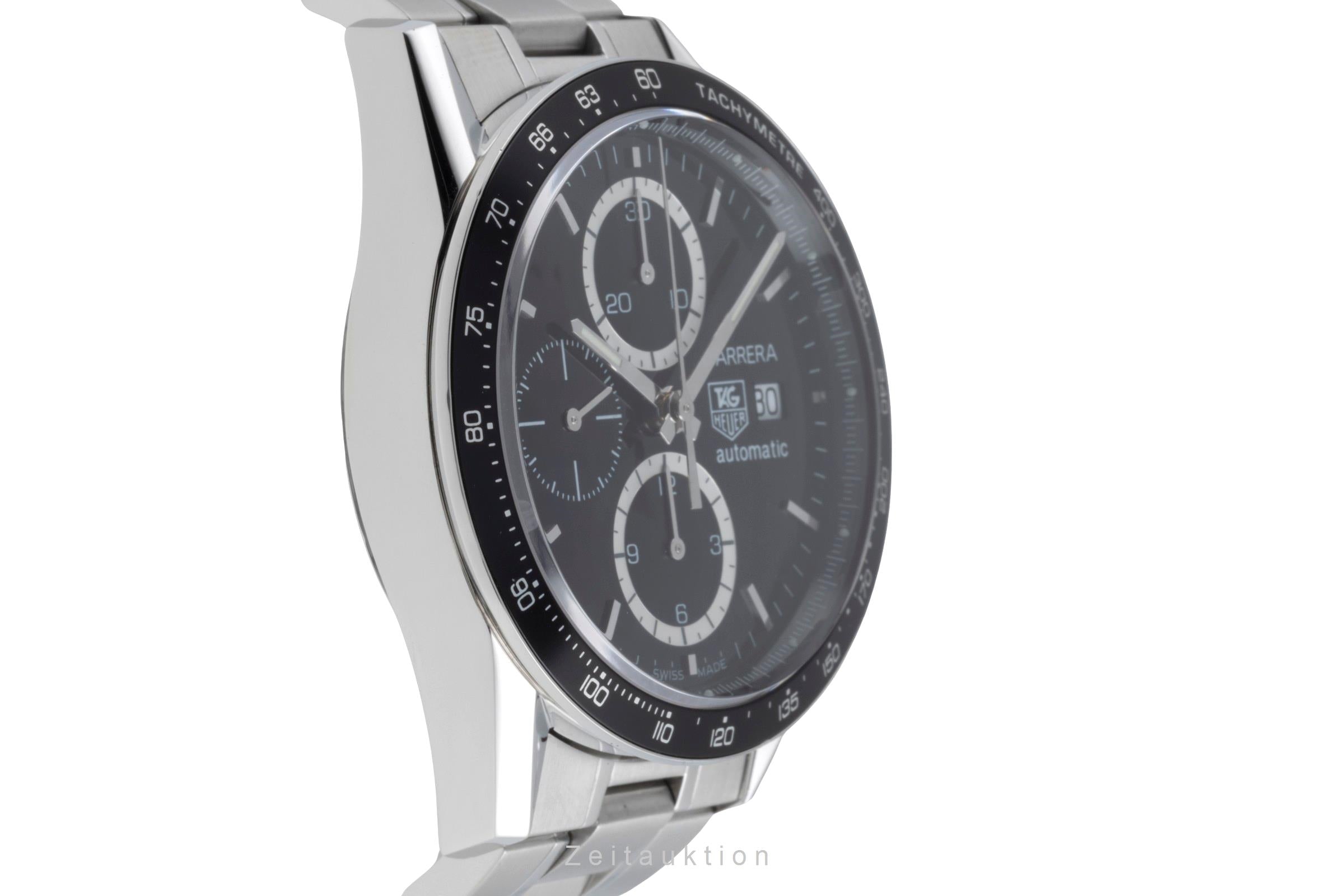 Tag Heuer Carrera Chronograph Stahl Automatik Herrenuhr Ref. CV2010.BA0788  [2504391]