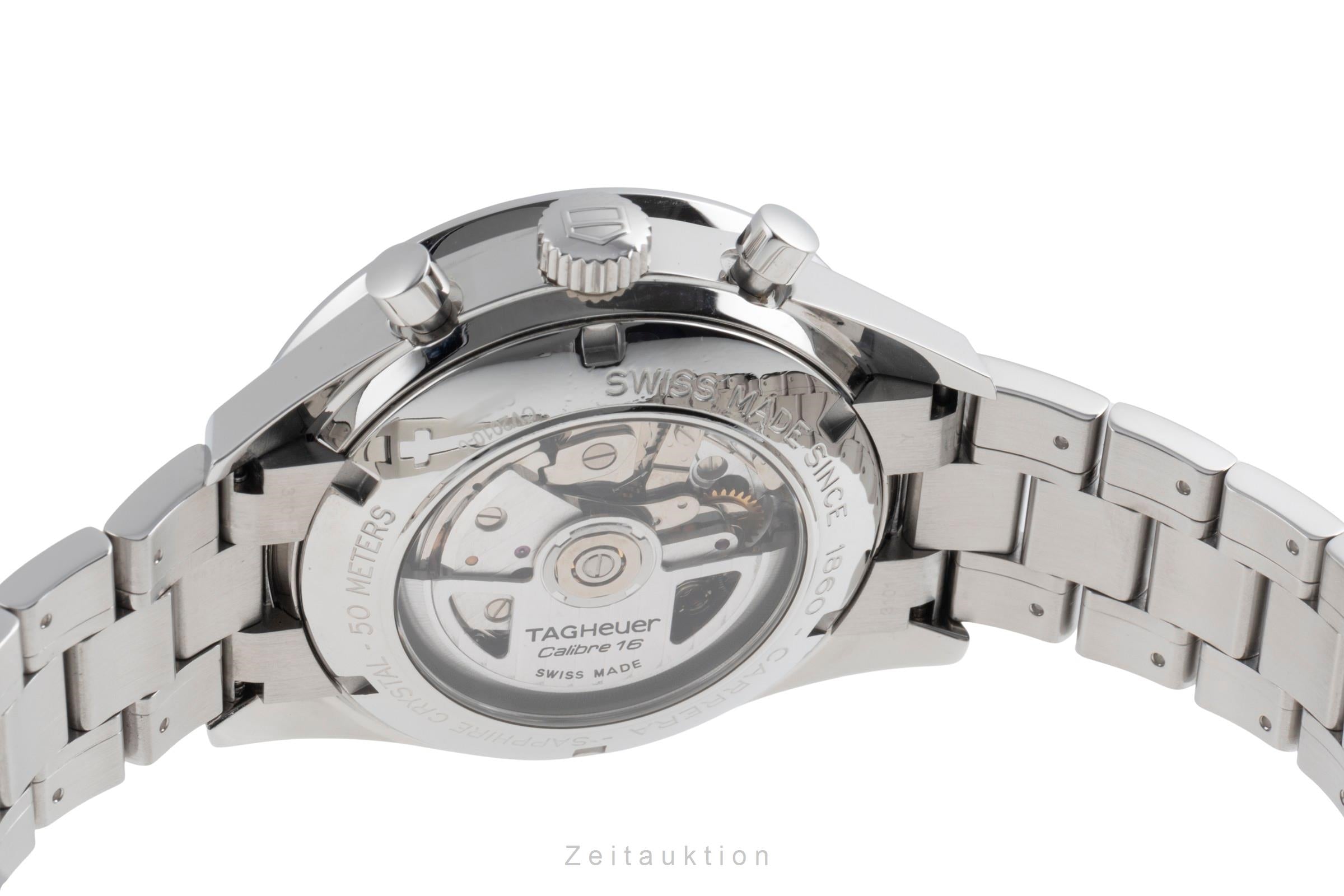 Tag Heuer Carrera Chronograph Stahl Automatik Herrenuhr Ref. CV2010.BA0788  [2504391]