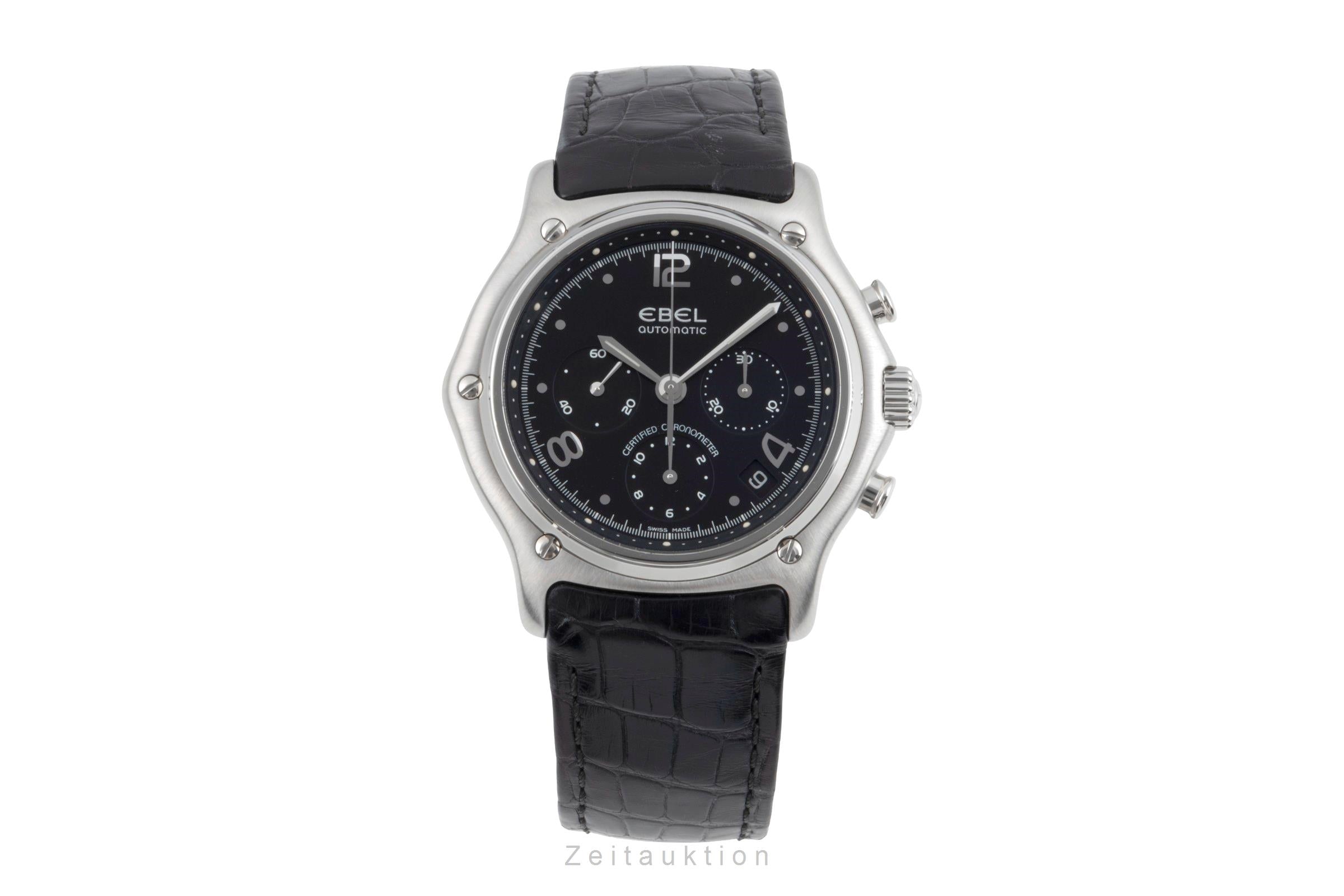 Ebel Le Modulor chronograph steel automatic men's watch 9137240  [2504392]
