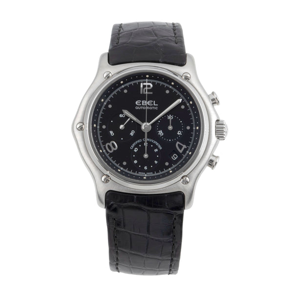 Ebel Le Modulor chronograph steel automatic men's watch 9137240  [2504392]