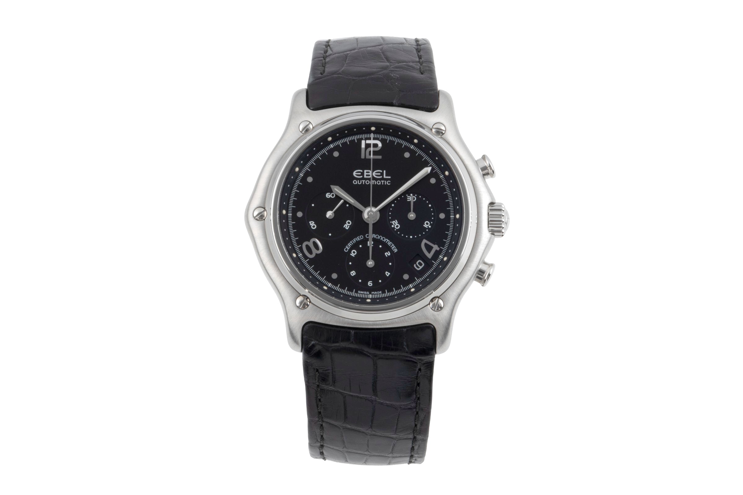 Ebel Le Modulor chronograph steel automatic men's watch 9137240  [2504392]