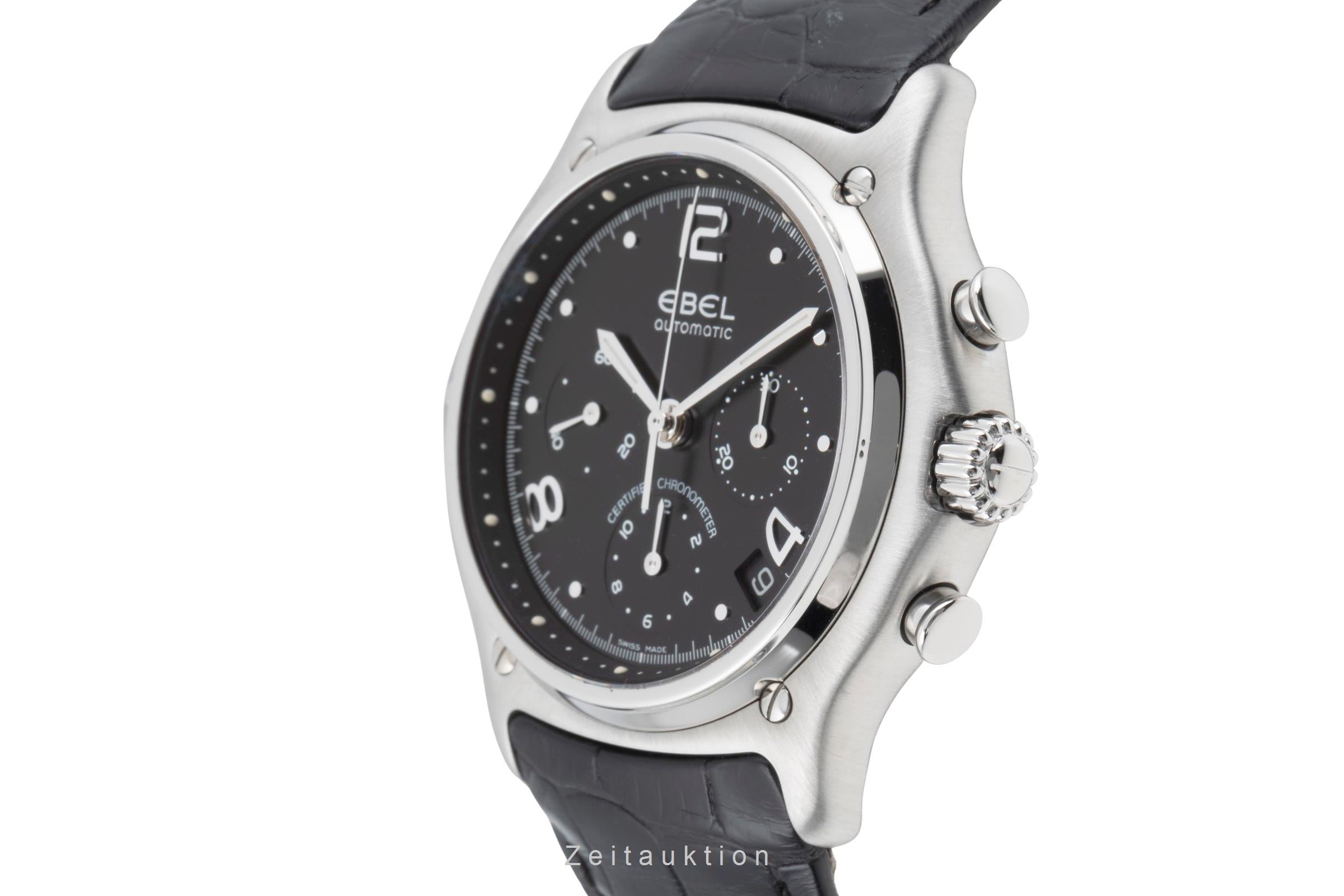 Ebel Le Modulor chronograph steel automatic men's watch 9137240  [2504392]