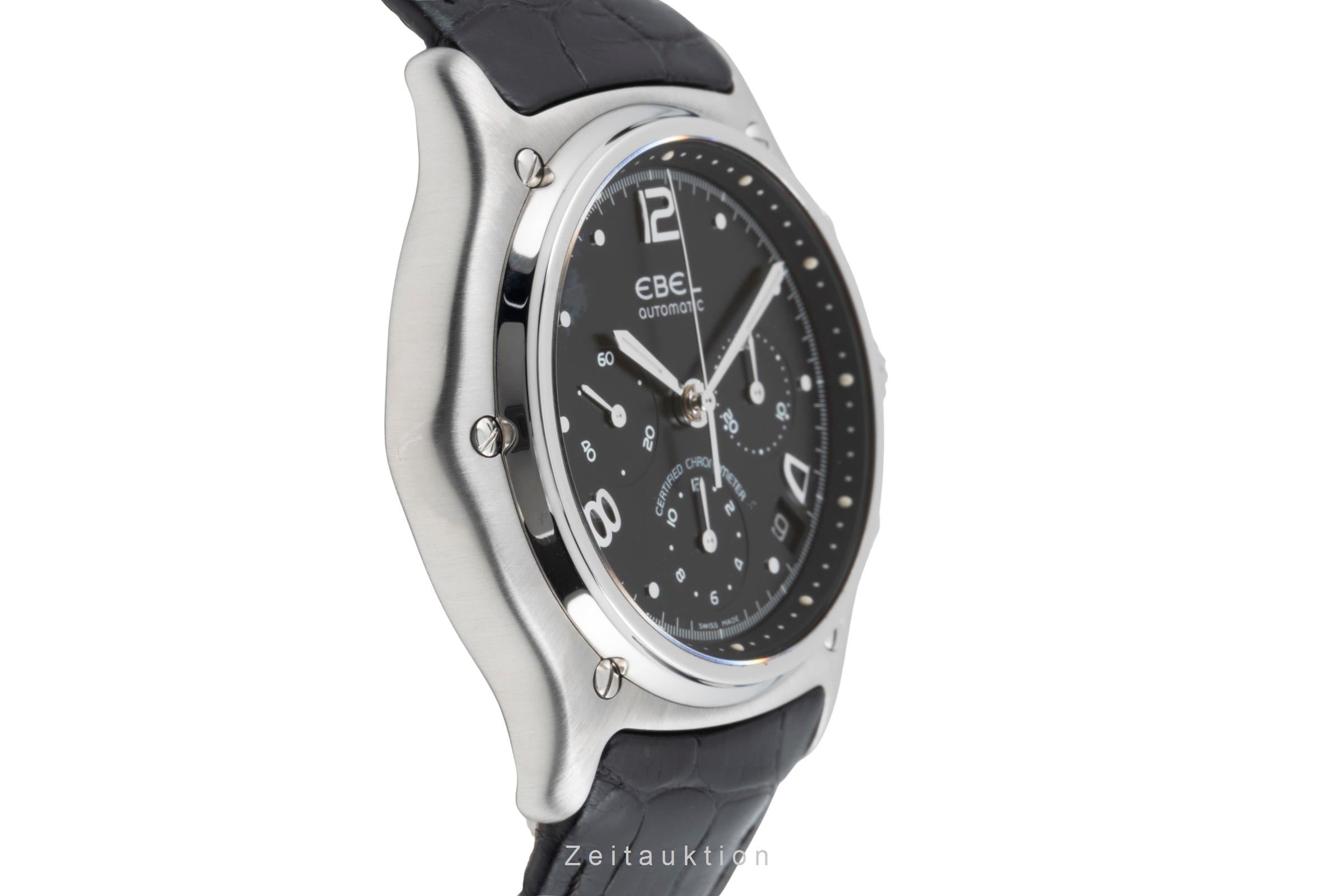 Ebel Le Modulor chronograph steel automatic men's watch 9137240  [2504392]