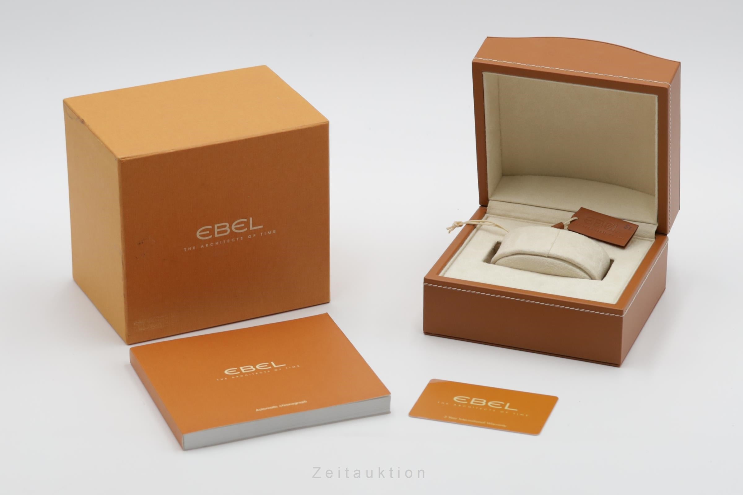 Ebel Le Modulor chronograph steel automatic men's watch 9137240  [2504392]