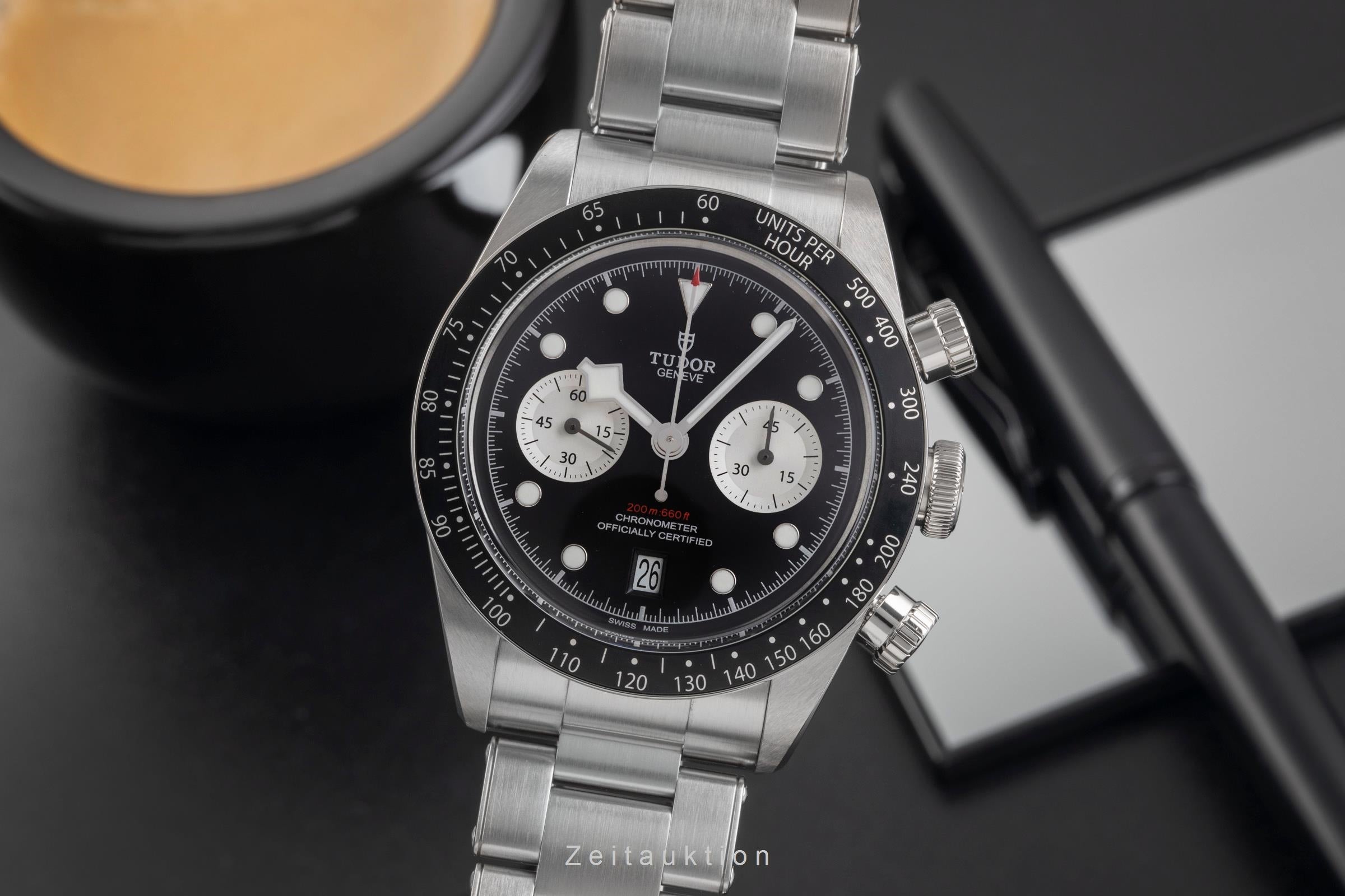 Tudor Black Bay Chronograph Stahl Automatik Herrenuhr Ref. 79360N B&P 2023 [2504393]