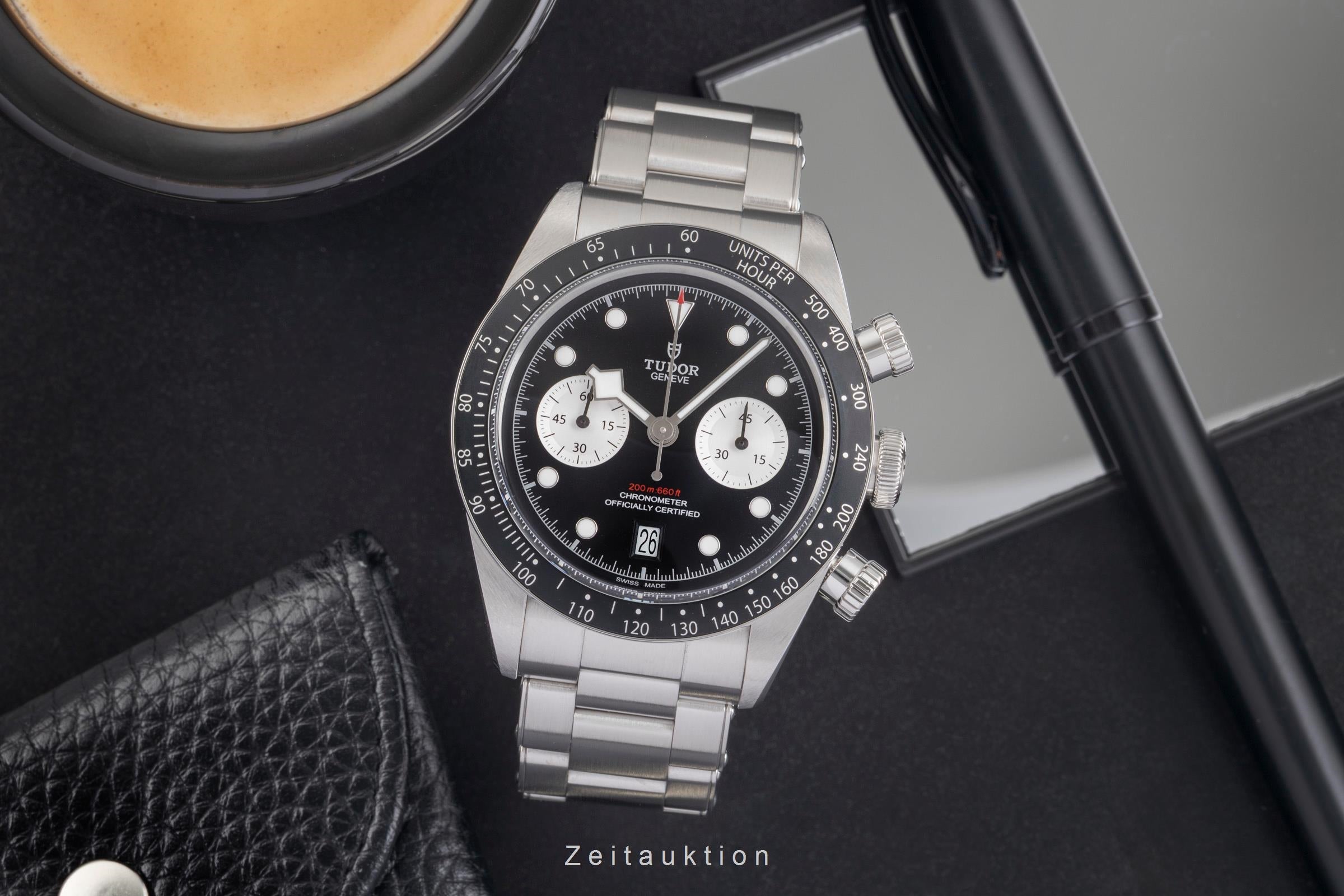 Tudor Black Bay Chronograph Stahl Automatik Herrenuhr Ref. 79360N B&P 2023 [2504393]