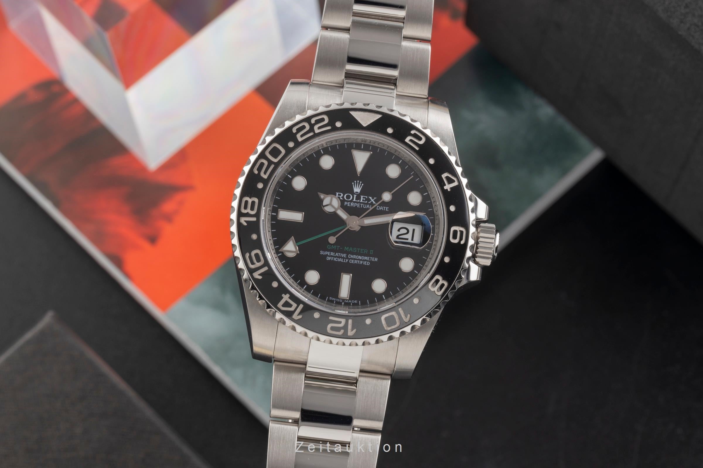Rolex GMT-Master II steel automatic 3186 116710LN 2504395