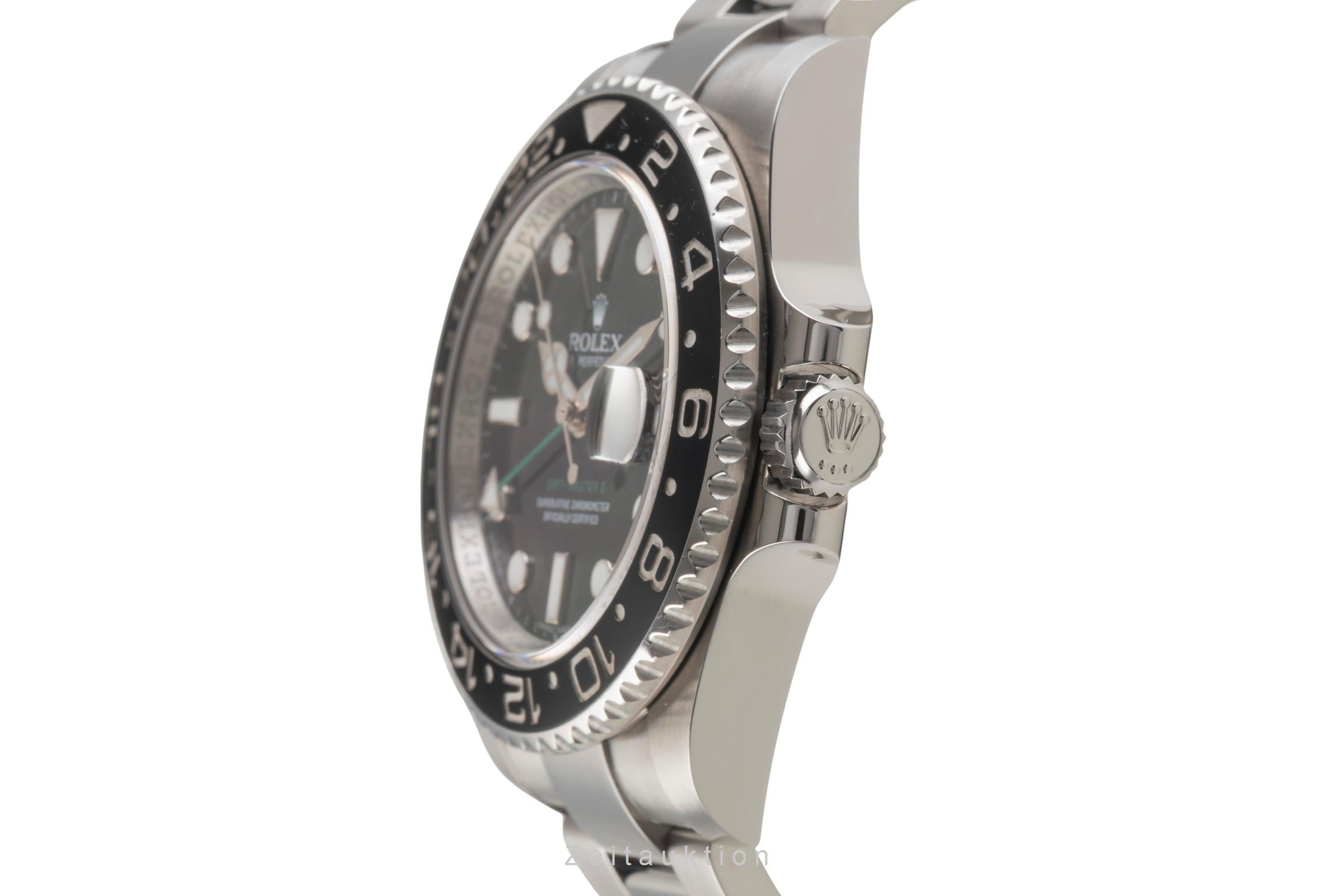 Rolex GMT-Master II steel automatic men's watch 116710LN  [2504395]