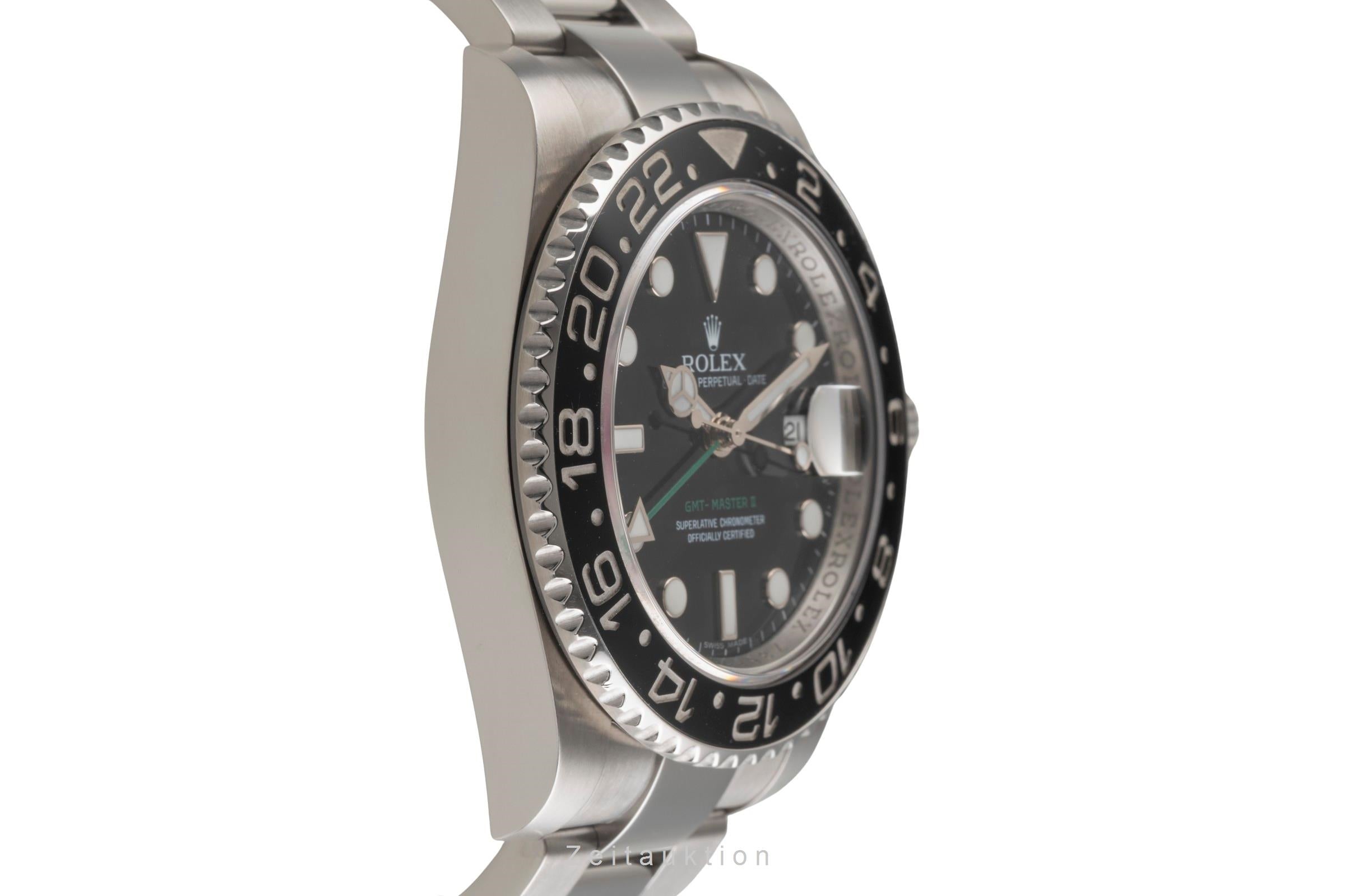 Rolex GMT-Master II steel automatic men's watch 116710LN  [2504395]