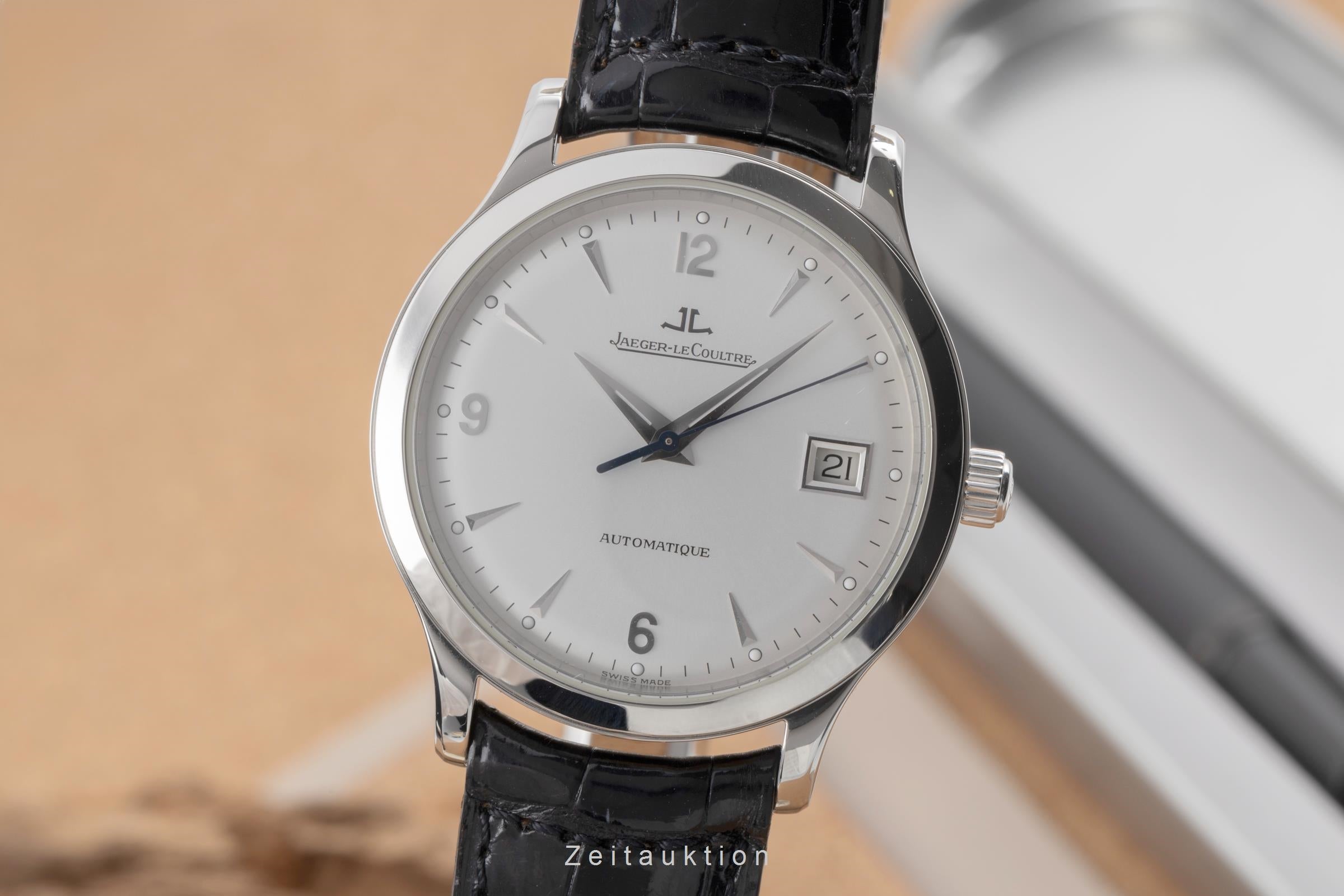 Jaeger LeCoultre Master Control steel automatic men's watch Q1408420, 140.8.89 LP: 10300EUR  [2504396]