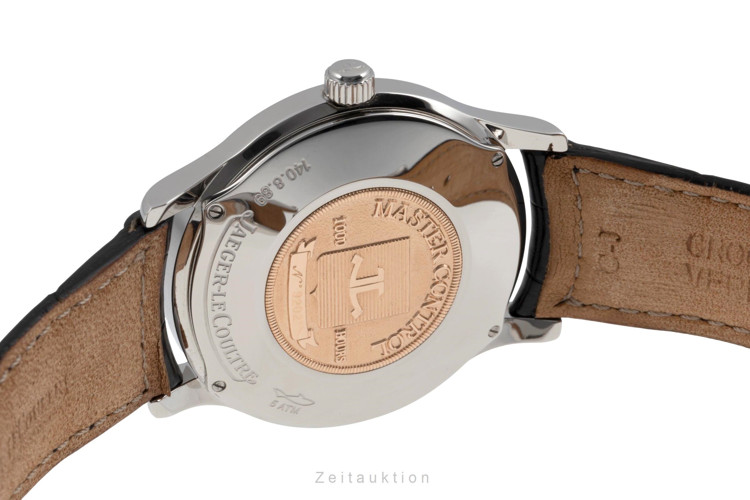 Jaeger LeCoultre Master Control steel automatic men's watch Q1408420, 140.8.89 LP: 10300EUR  [2504396]