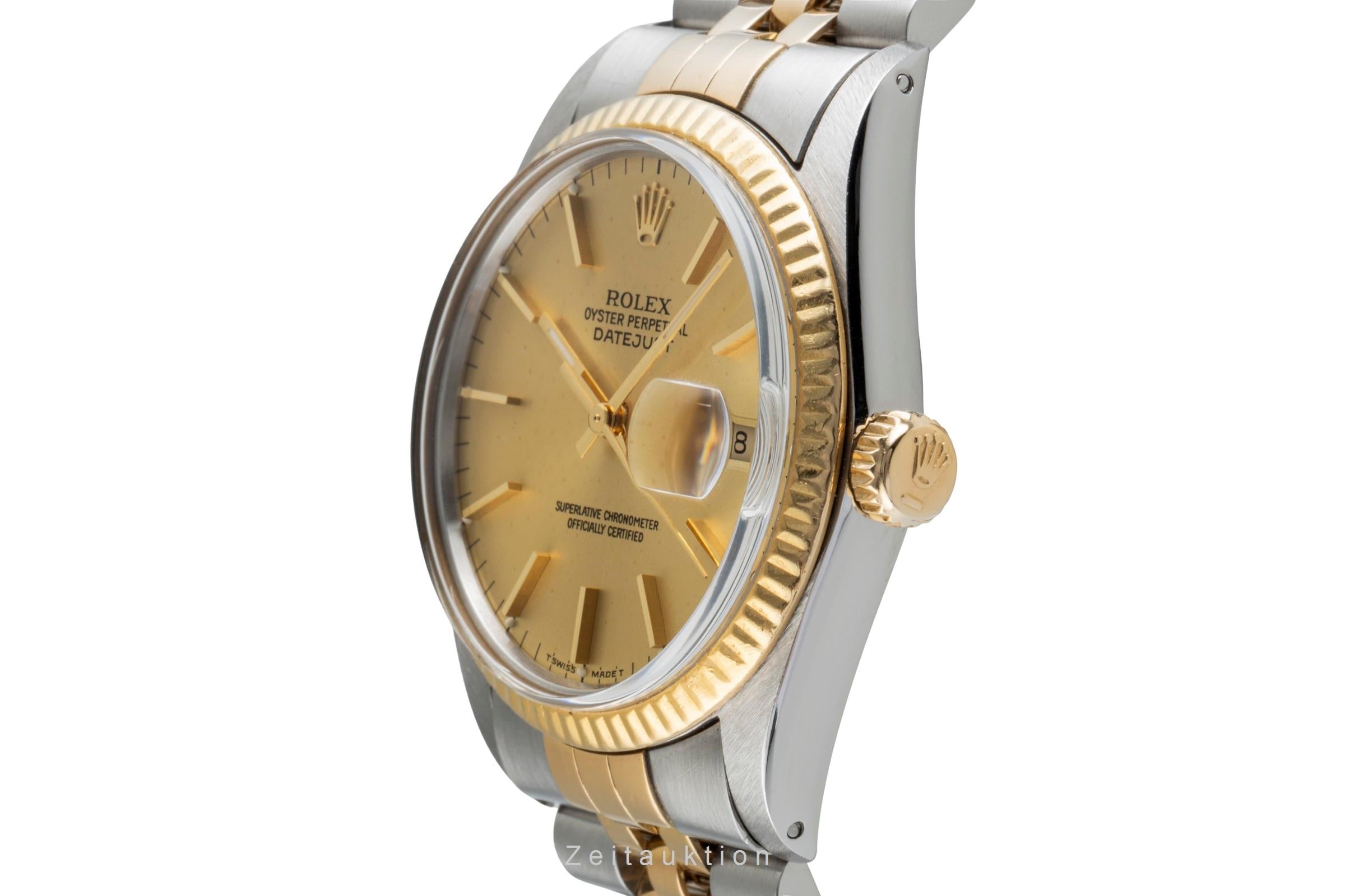 Rolex Datejust acero / oro automático reloj para caballeros 16013  [2504398]