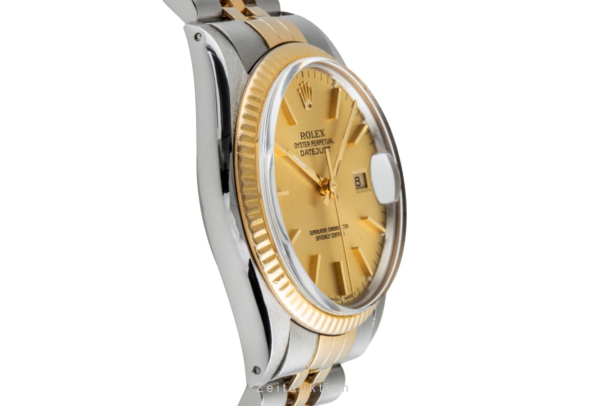 Rolex Datejust acero / oro automático reloj para caballeros 16013  [2504398]