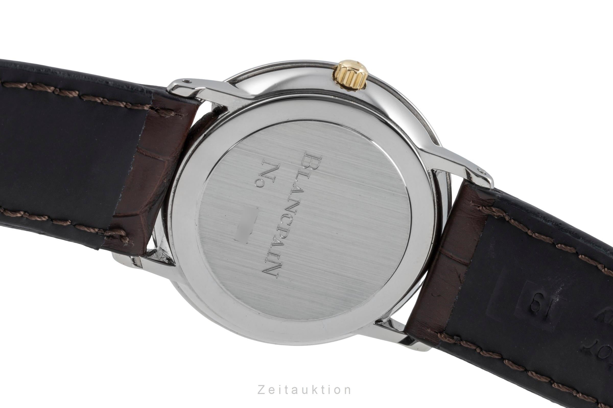 Blancpain Villeret acero / oro automático reloj para caballeros 0095-1318-58  [2504403]