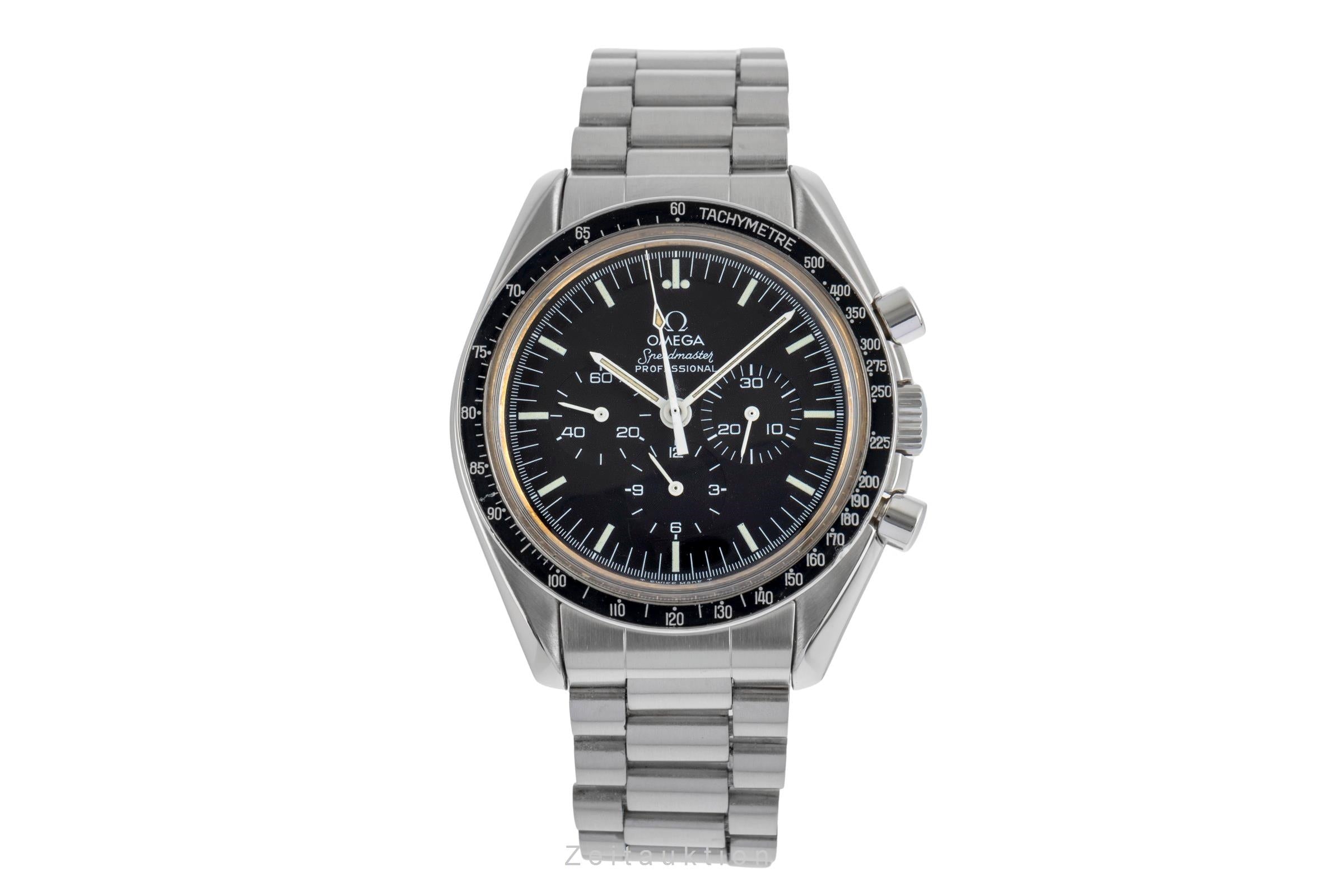 Omega Speedmaster Moonwatch acier à remontage manuel montre pour hommes 145.0022 LP: 7600EUR Vintage  [2504405]